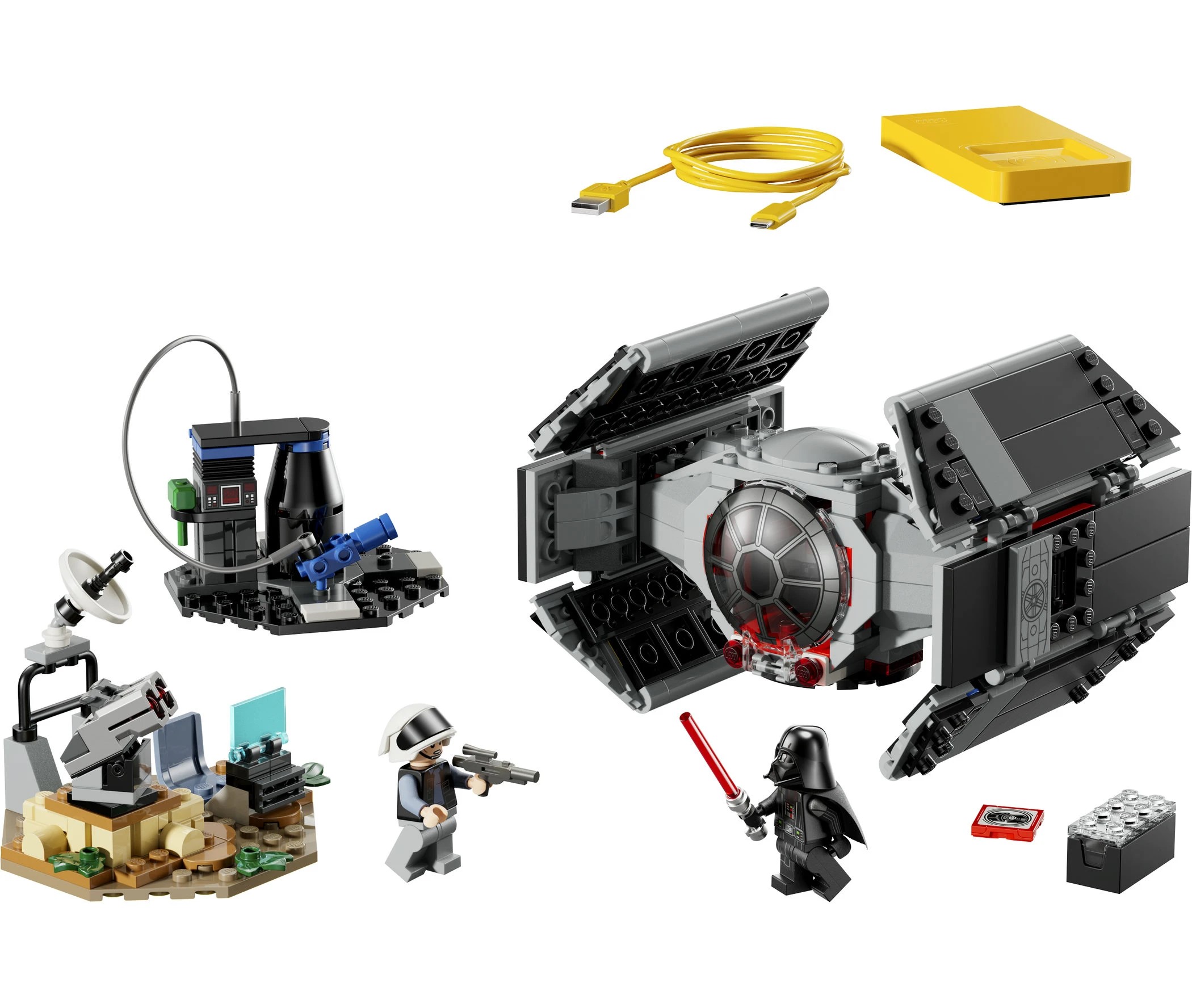 3 LEGO Star Wars SMART Play: Darth Vader's TIE Fighter 75421, 3 of 11