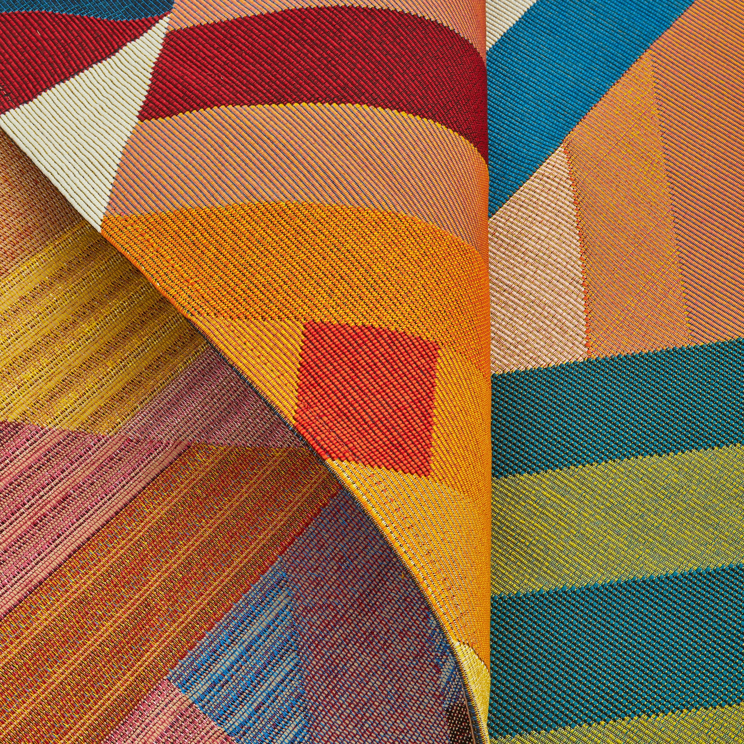 7 Common Ground Rugs Horizon Geo 320x240cm - Extra Large Outdoor Rug - Multi, 7 of 7