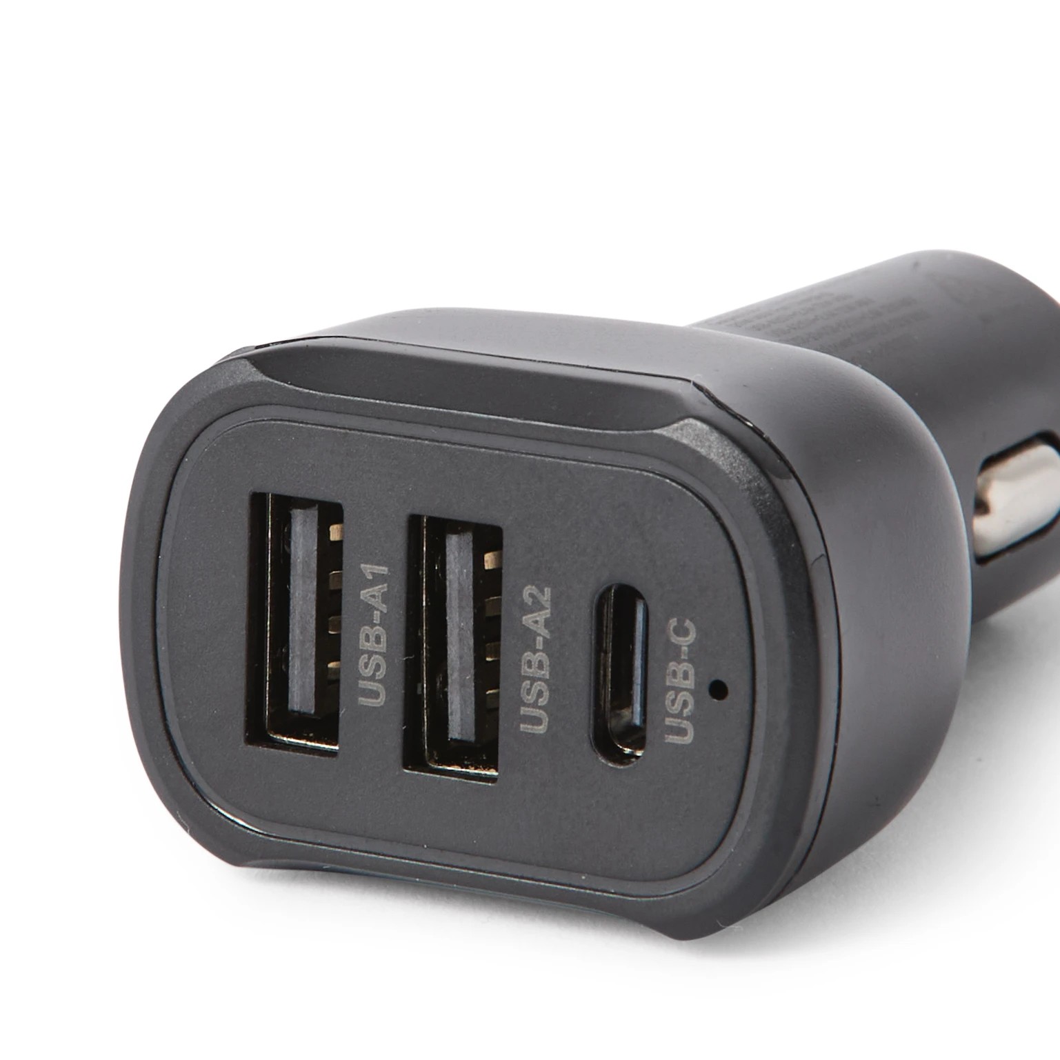 5 Car Charger with USB and USB-C - Black, 5 of 5