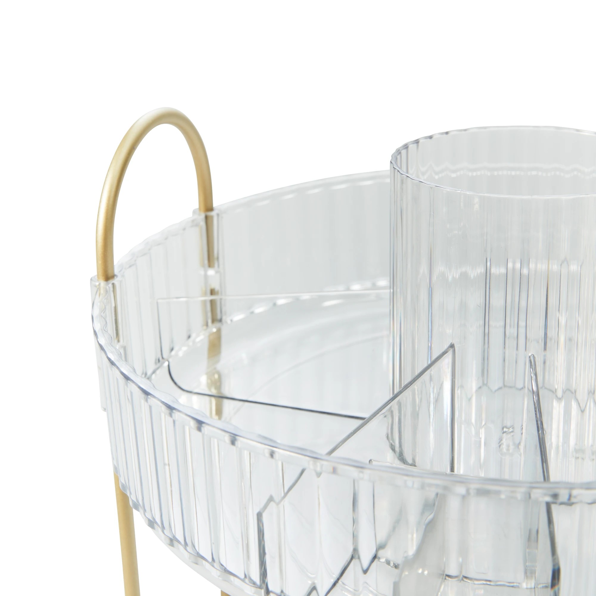 7 2 Tier Rotating Bathroom Organiser, 7 of 9