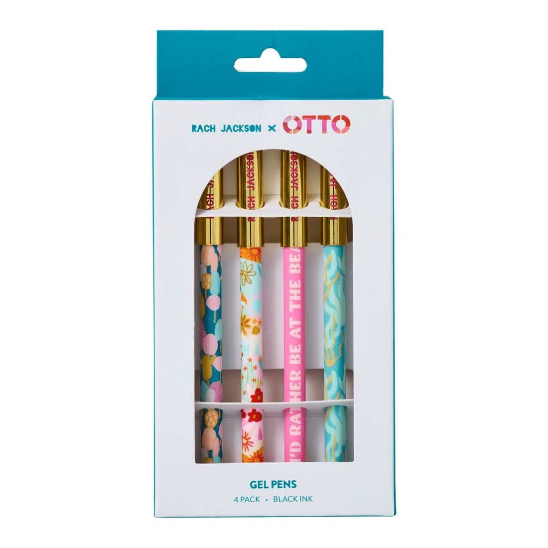 1 Otto Rach Jackson Gel Pen Set 4 Pack, 1 of 4