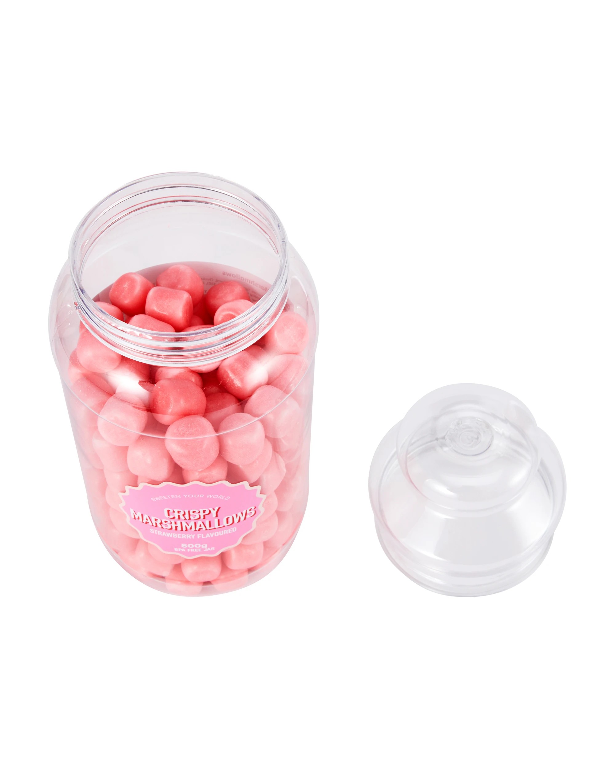 3 Strawberry Flavoured Crispy Marshmallows 500g, 3 of 5