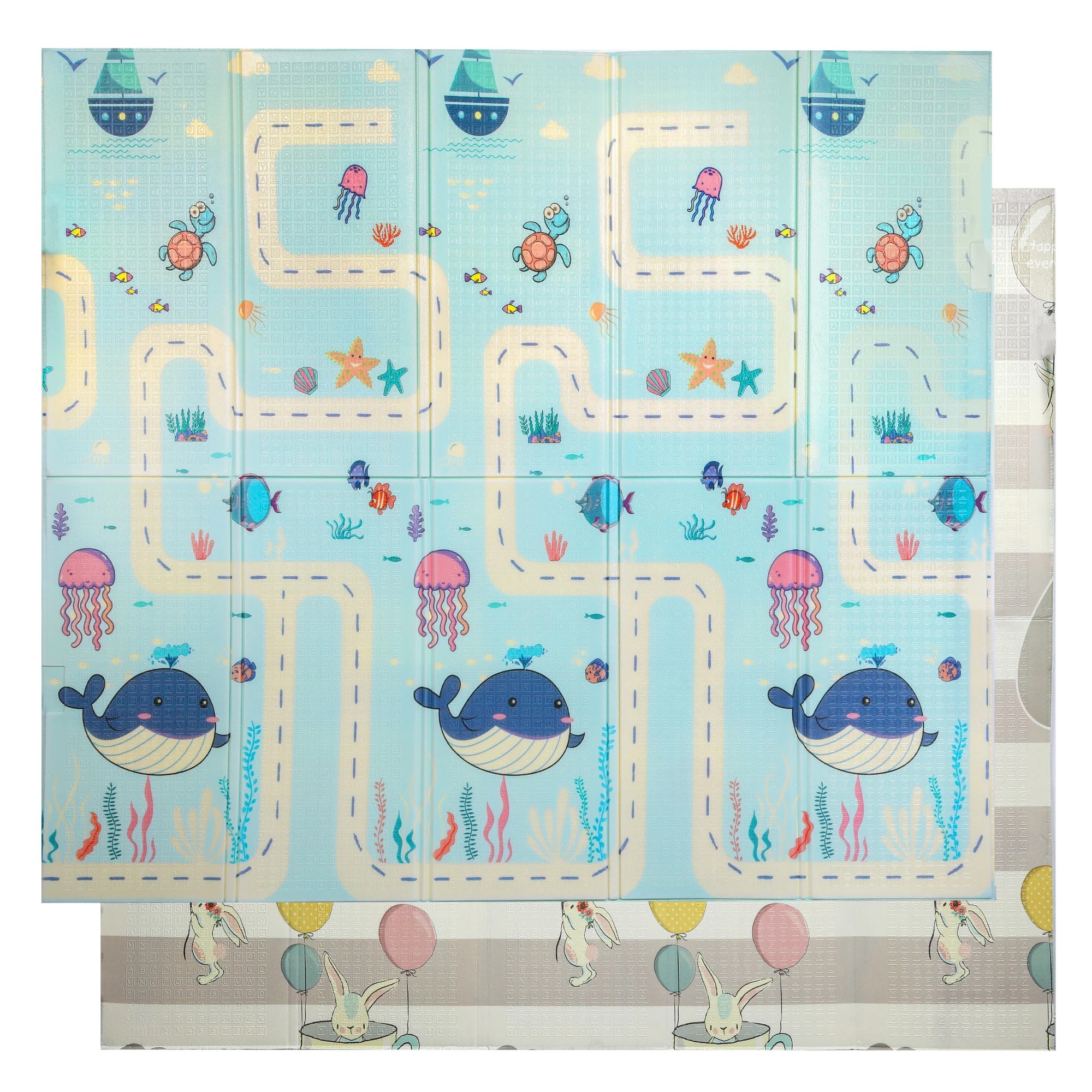 1 Bopeep Kids Foldable Play Mat Xpe Foam 1.8x2m, 1 of 6