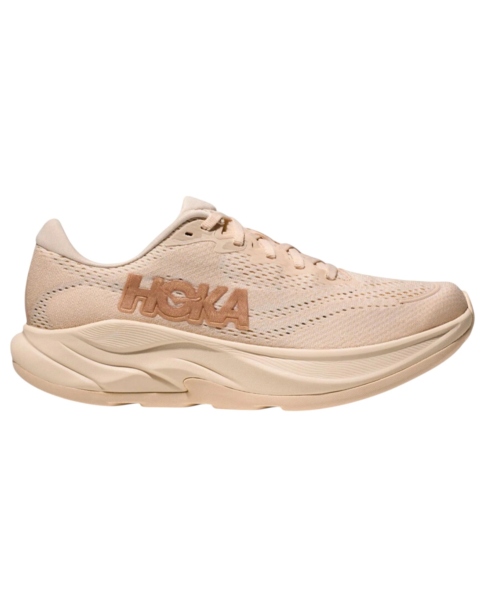 1 Hoka Womens Rincon 4 Athletic Running Shoes VANILLA, 1 of 7