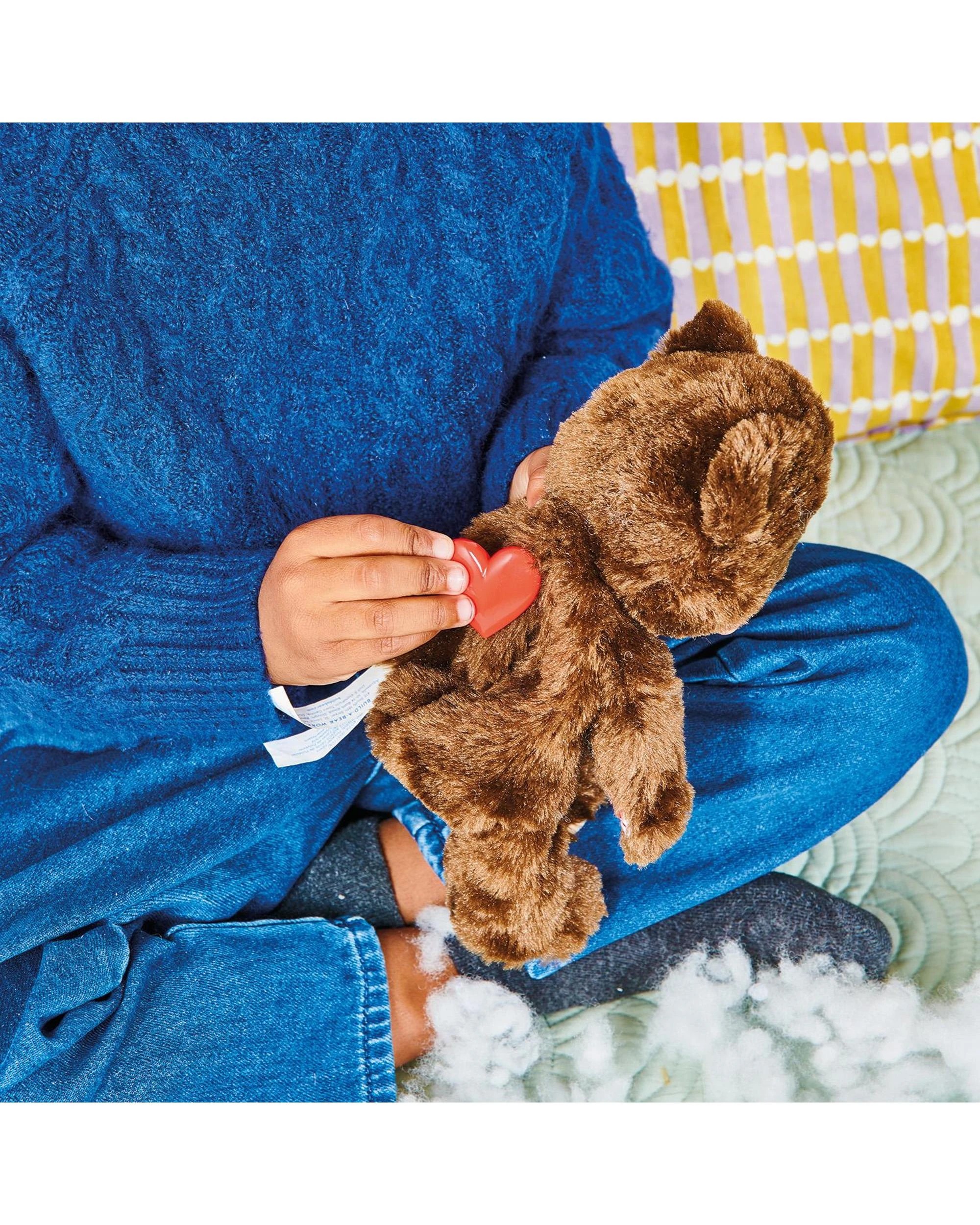 7 Casdon Build-A-Bear Workshop Furtastic Bear and Outfit - Dark Brown + Rocket -  Plush, 7 of 9