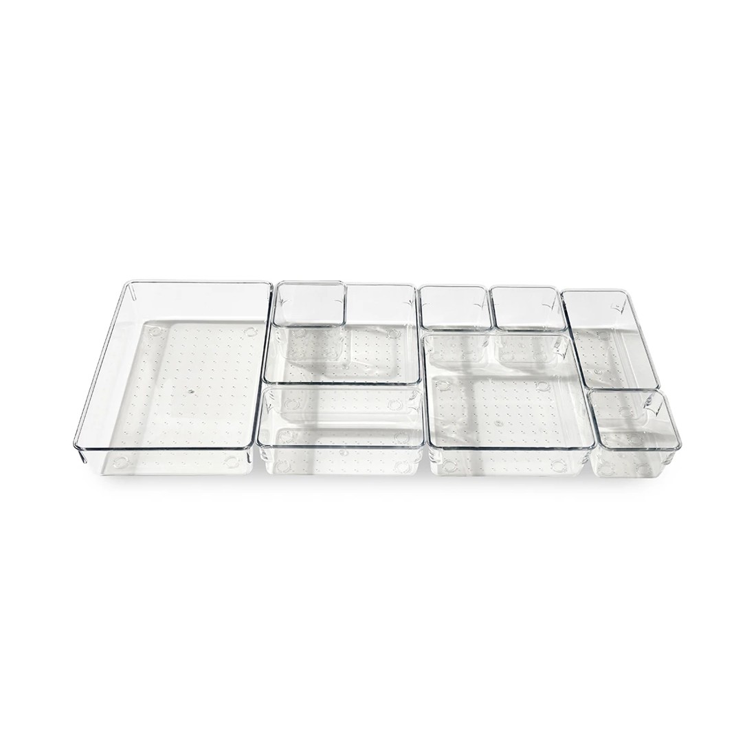 4 Clear Drawer Insert Set, 4 of 8