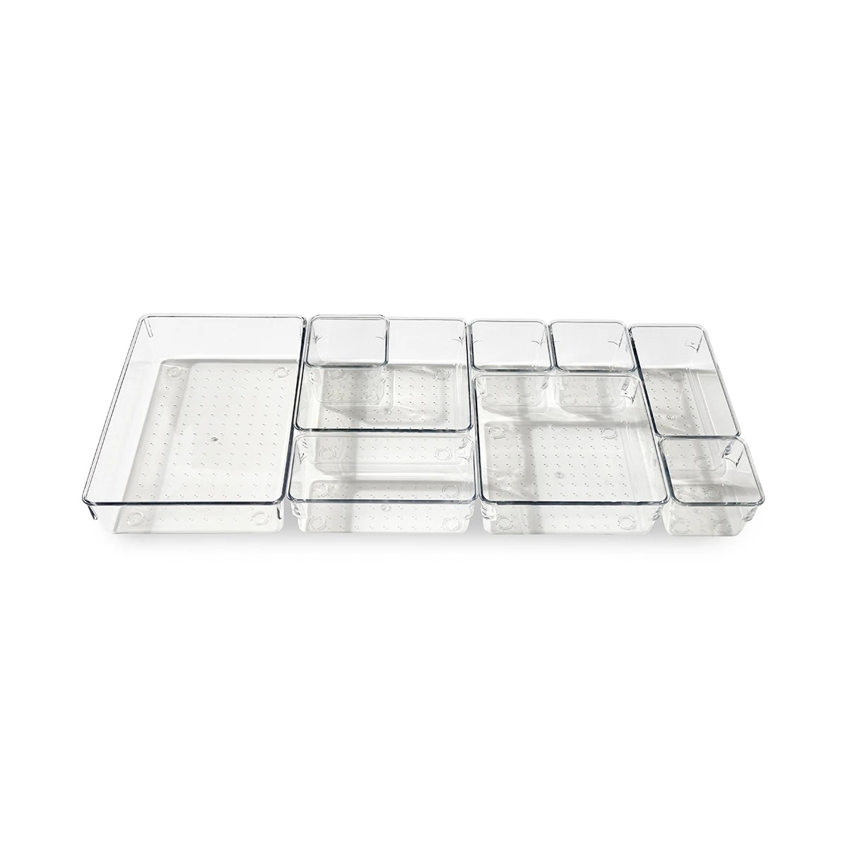 4 Clear Drawer Insert Set, 4 of 8
