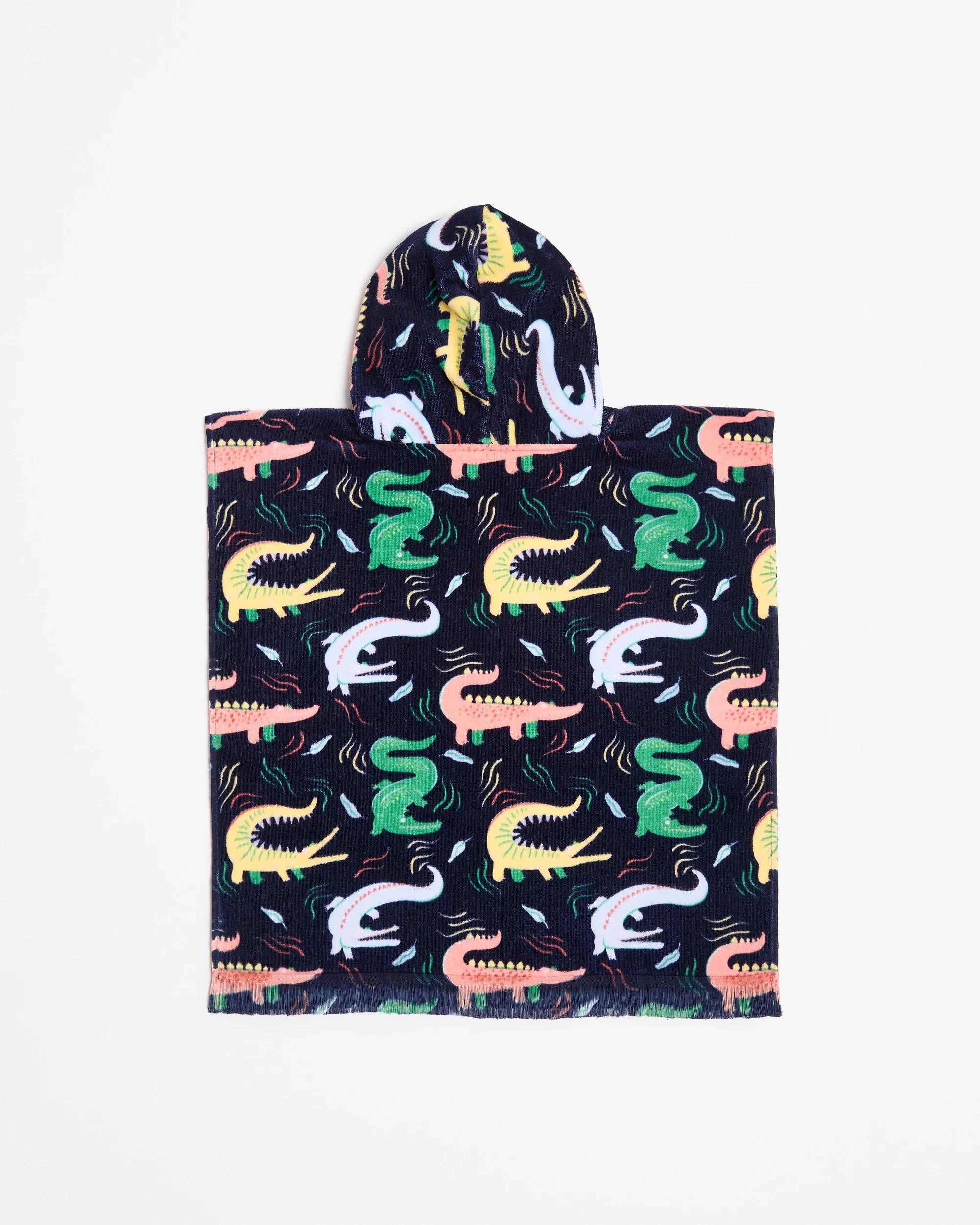 3 Target Kids Crocodile Hooded Beach Towel - Multi, 3 of 3