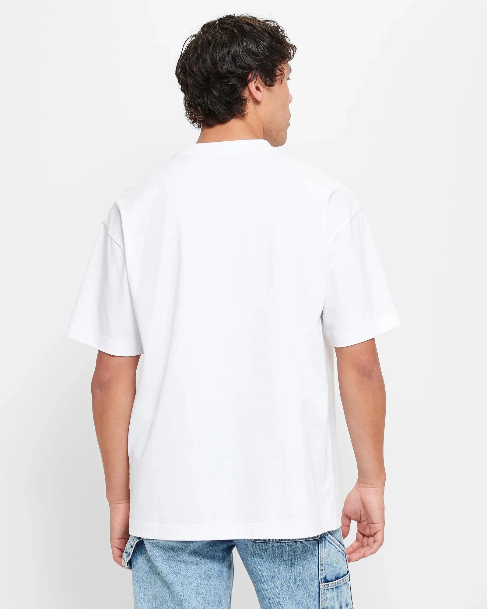 4 Commons Heavy Oversized T-Shirt WHITE, 4 of 5