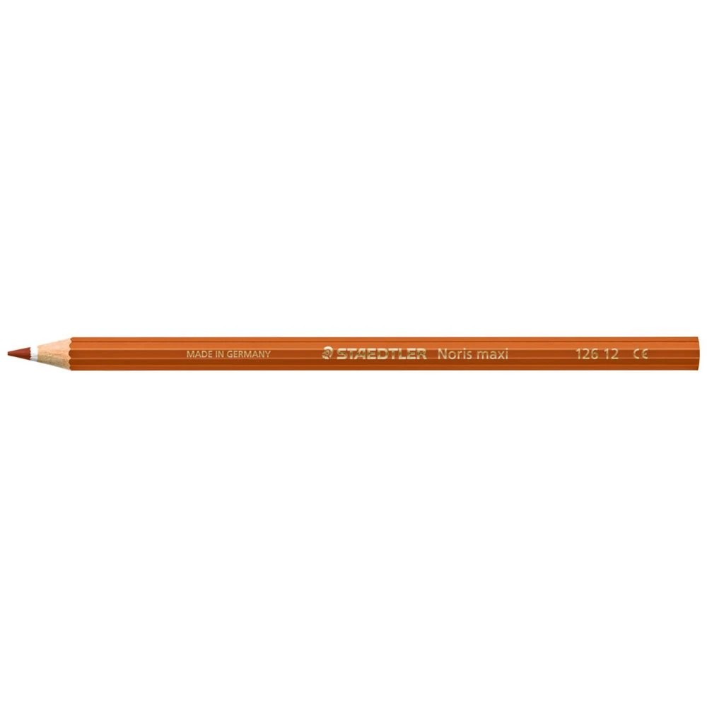 2 Staedtler Noris Maxi Learner Pencil Brown 12 Pack, 2 of 2