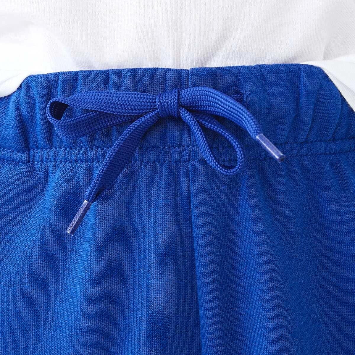 3 Knee Detail Trackpants Royal Blue, 3 of 9