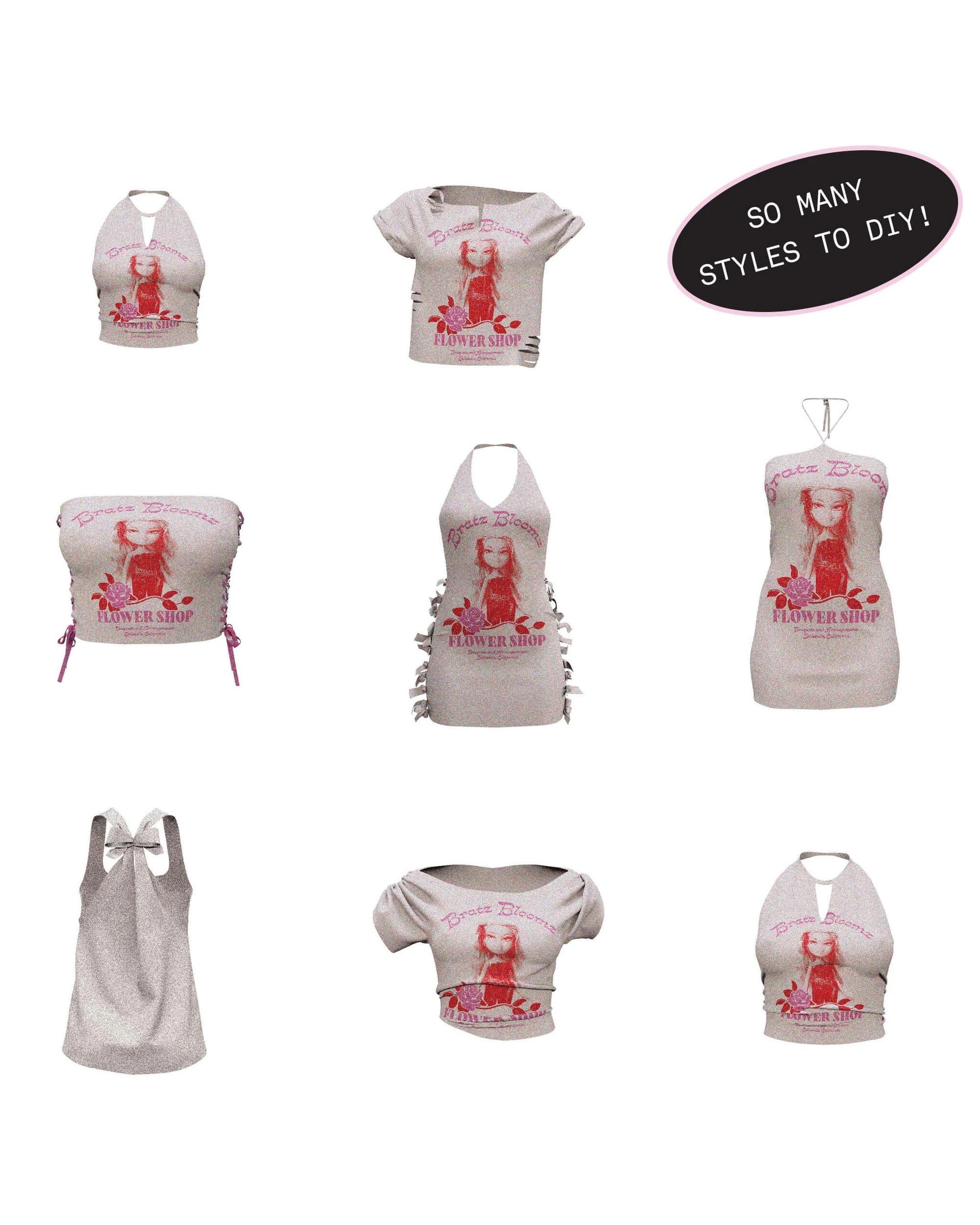 4 Bratz Stylin' Yasmin Fashion Doll with Oversized Tee, 4 of 8