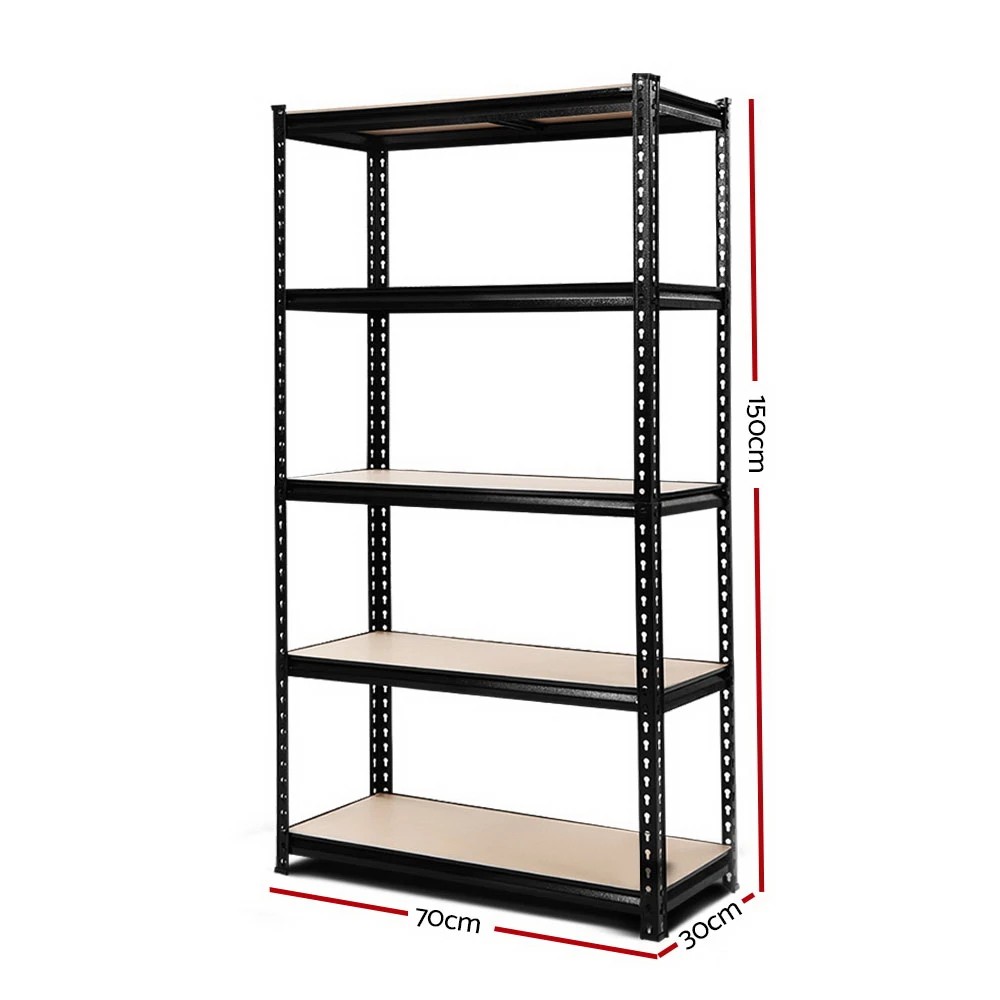 2 Giantz 1.5M Garage Shelving Warehouse Rack Pallet Racking Storage Shelve - Multi, 2 of 6