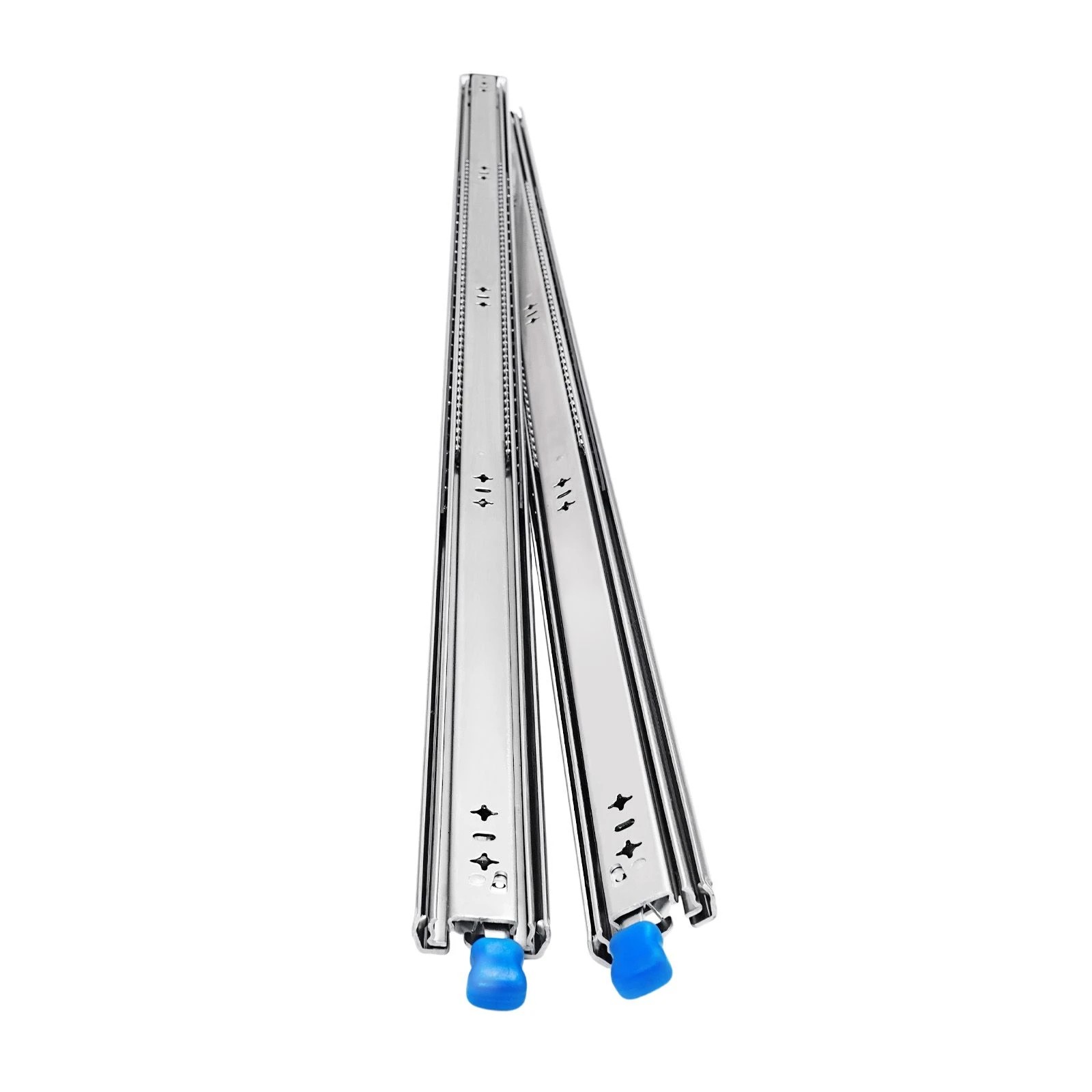 3 Ausway Heavy Duty Locking Drawer Runners 120kg Ball Bearing Slides Full Extension, 3 of 10