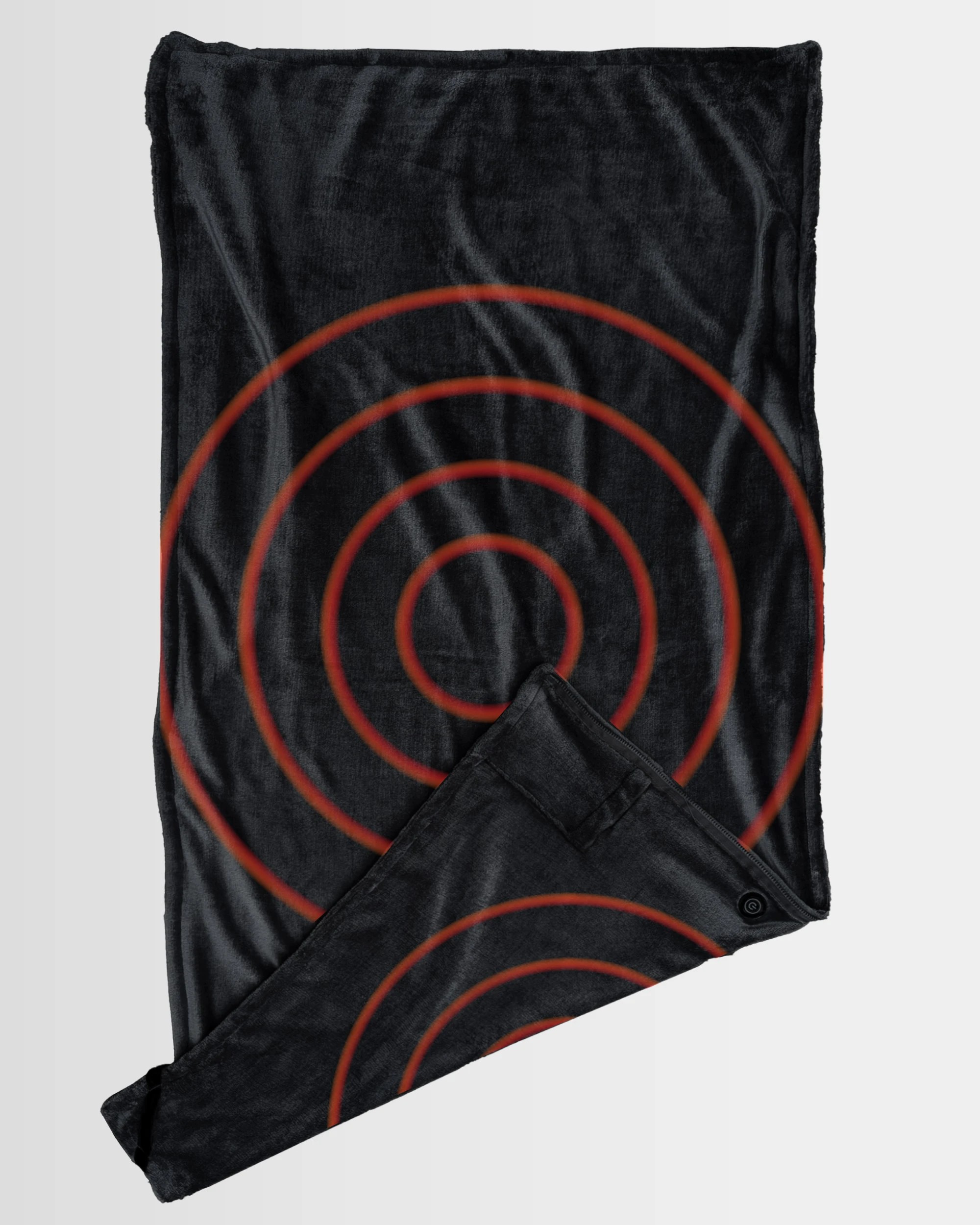 8 Sash and Bloom WinterWarm Heated Shawl Black Portable 2-in-1 Super-Soft Heated Blanket That Zips Into A Shawl, 8 of 8