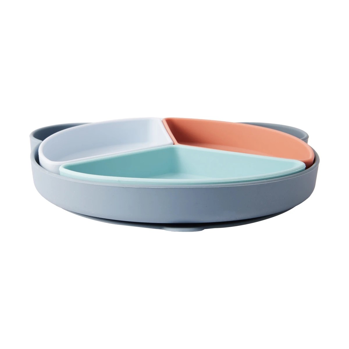 2 Silicone Suction Divided Plate, 2 of 7