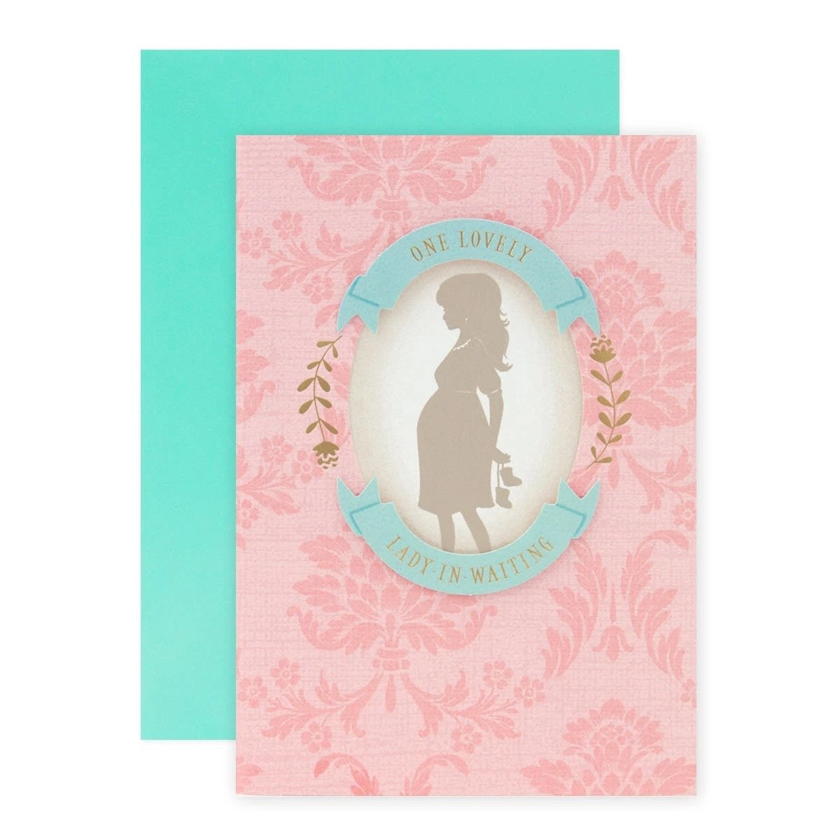 1 Connections from Hallmark Mum-To-Be Congratulations Card - Lady In Waiting, 1 of 3