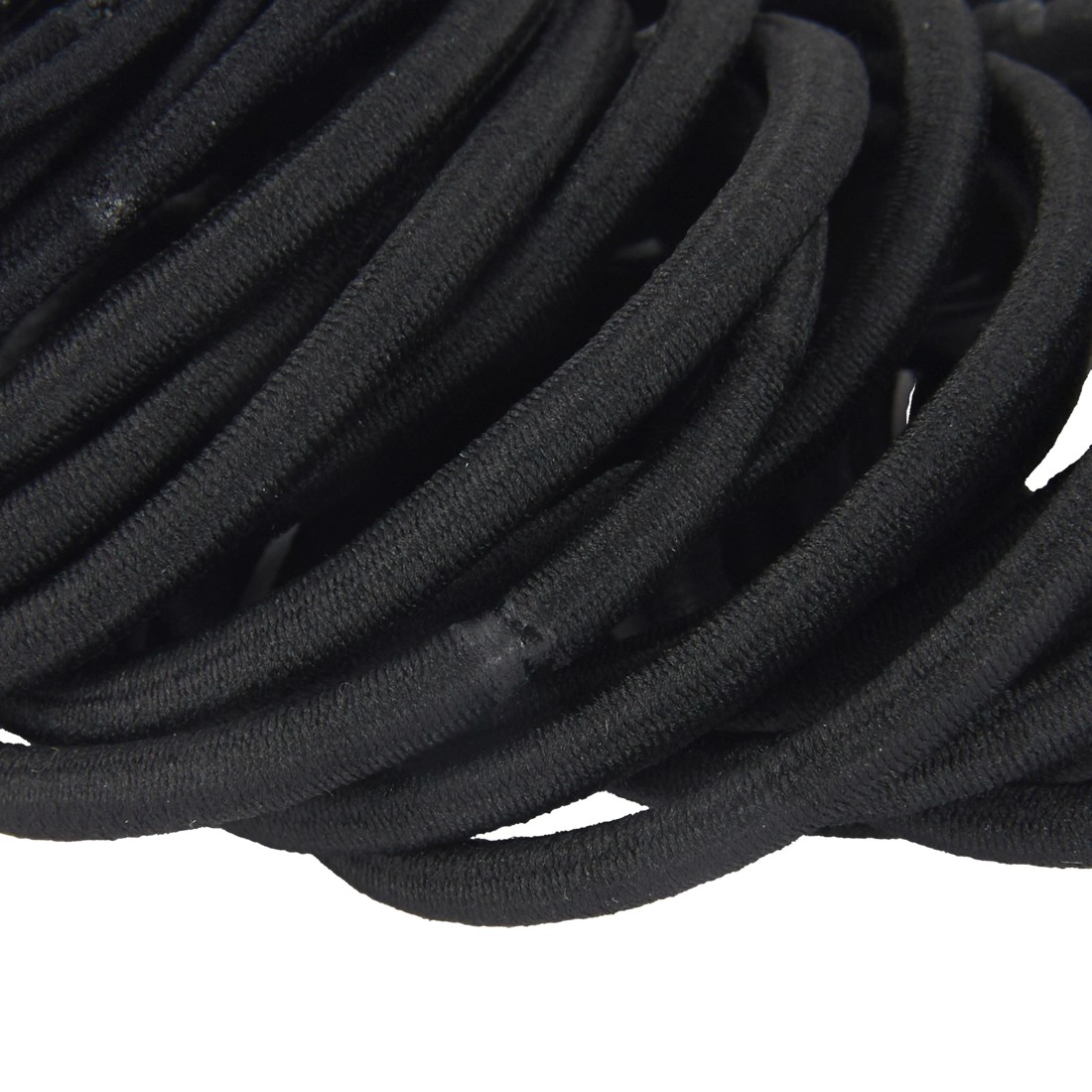 2 OXX Haircare 40 Pack Hair Elastics - Black, 2 of 3