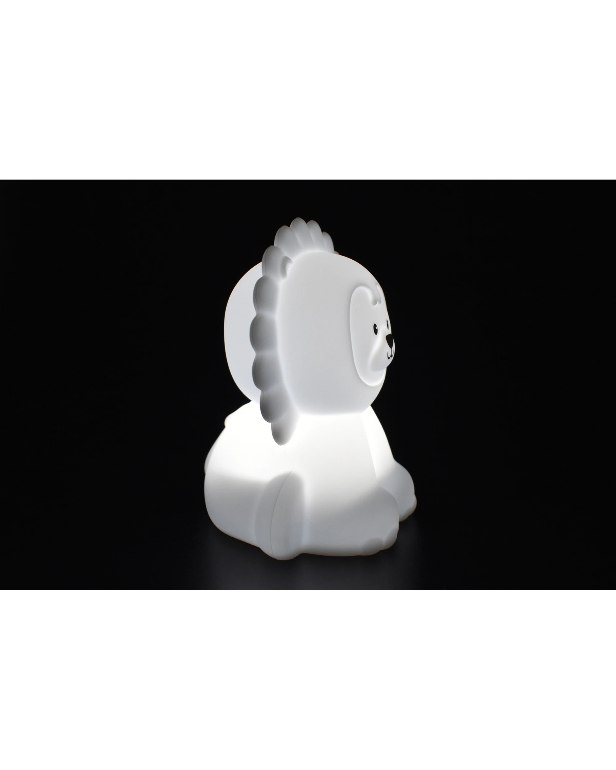 7 Kaper Kidz Bedtime Buddy Rory The Lion Night Light Silicone - White, 7 of 8