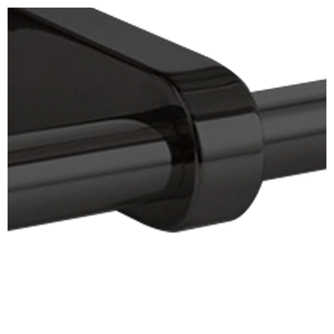 6 Traderight Toilet Paper Holder Double Roll - Black, 6 of 7