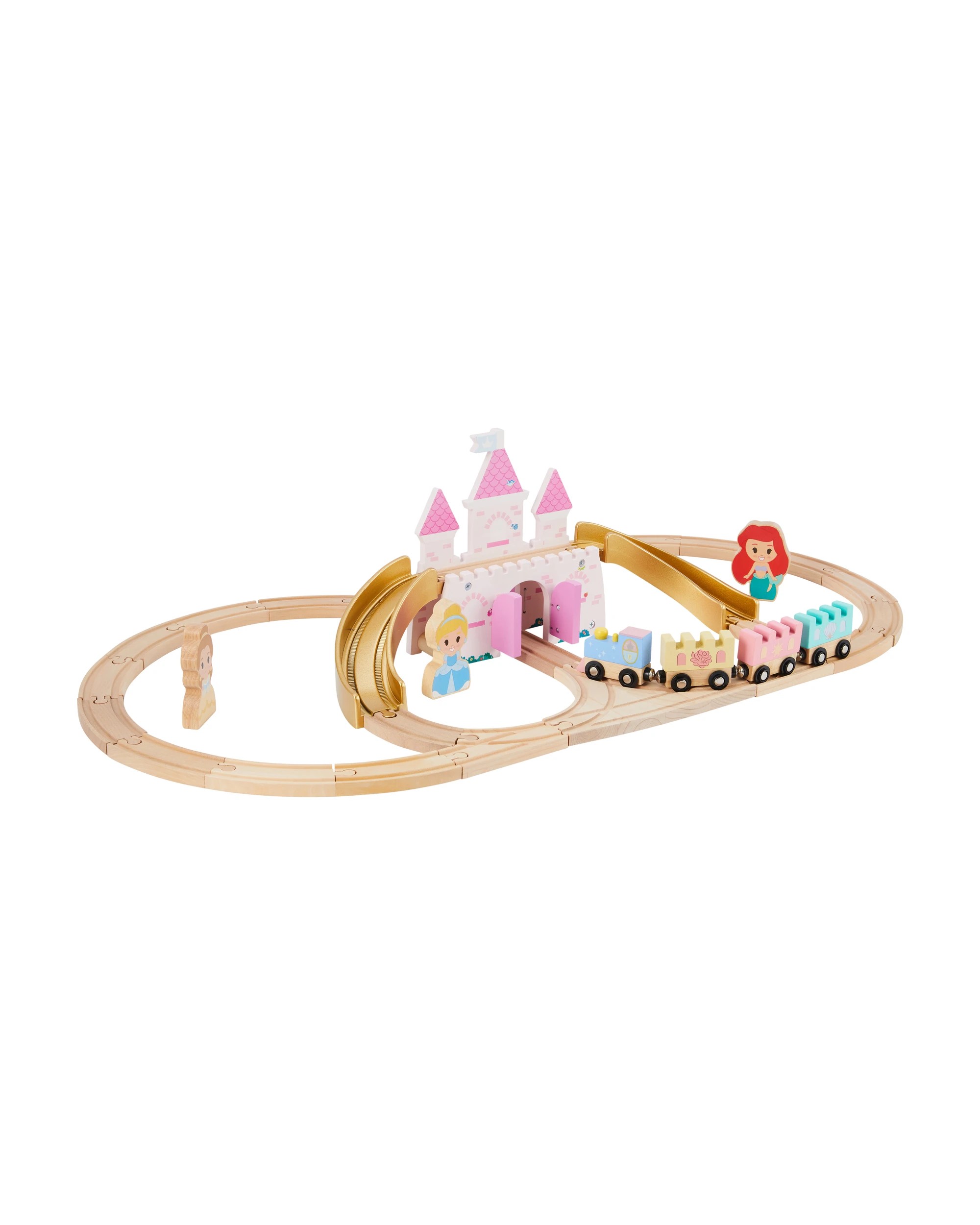 2 Wooden Toys: Disney Princess Train Set, 2 of 8