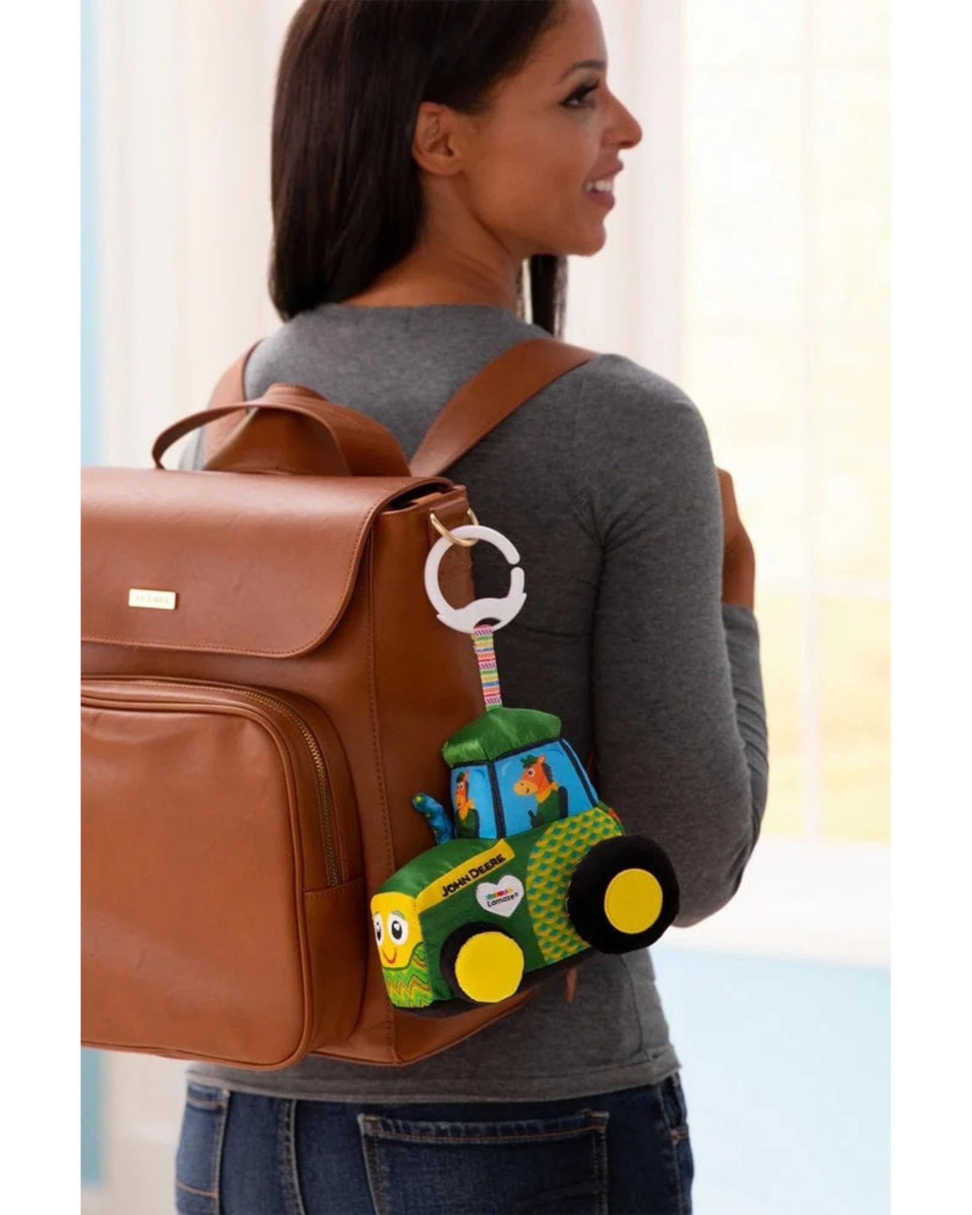 7 Lamaze John Deere Clip and Go Tractor, 7 of 7