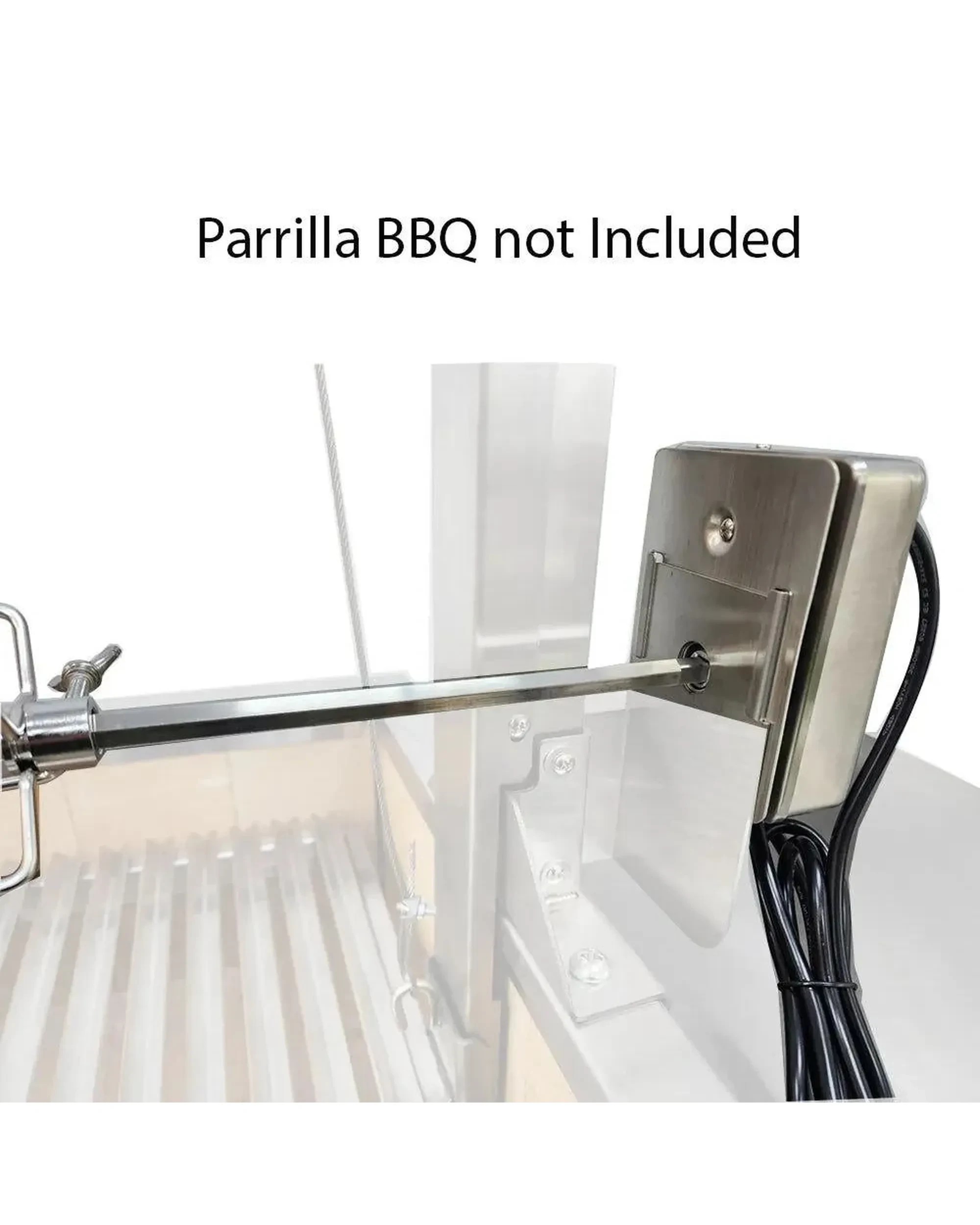 2 Flaming Coals Rotisserie Kit - Suits Parrilla BBQ PAR610CP & PAR610SR, 2 of 7