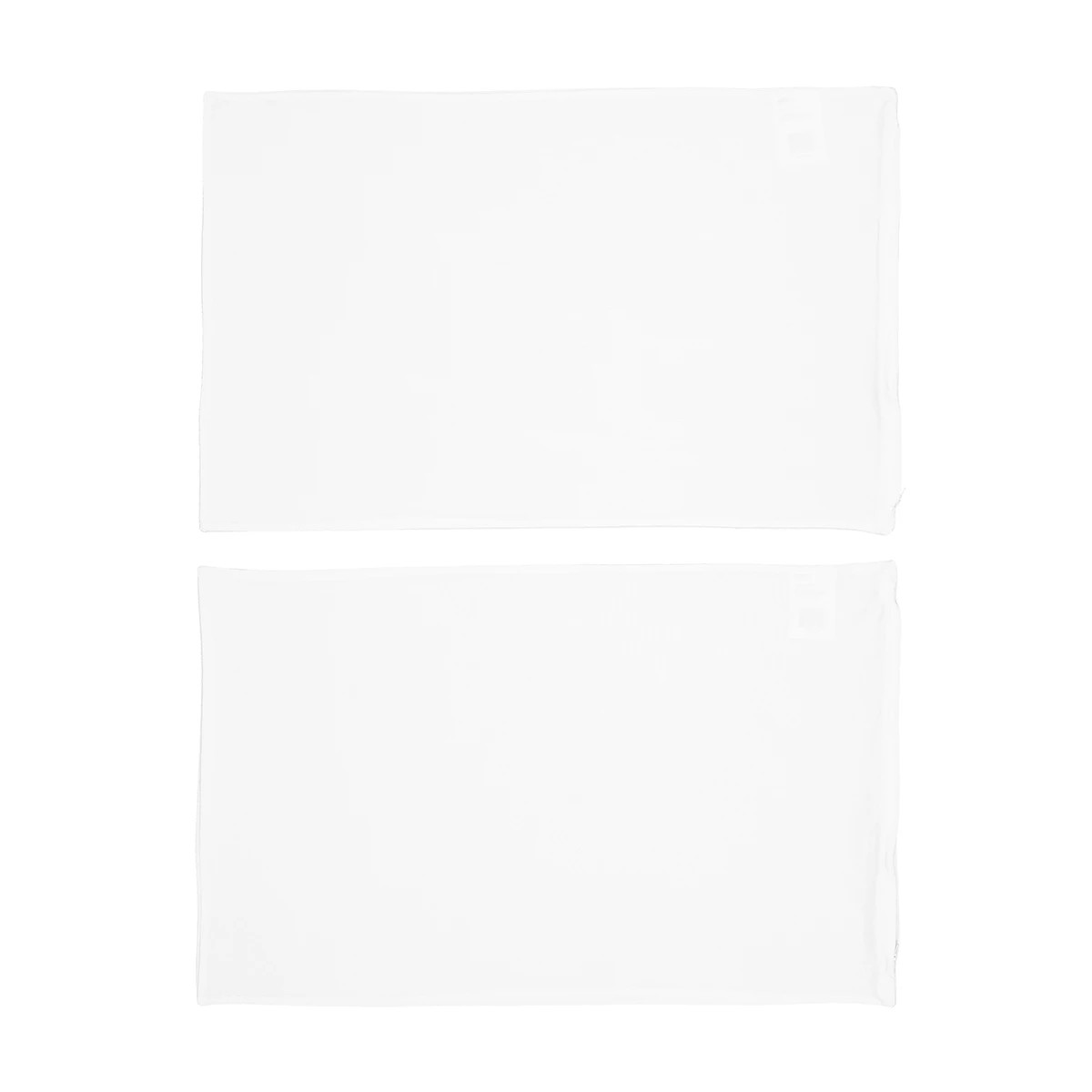 4 2 Pack Cotton Pillow Protectors - White, 4 of 4