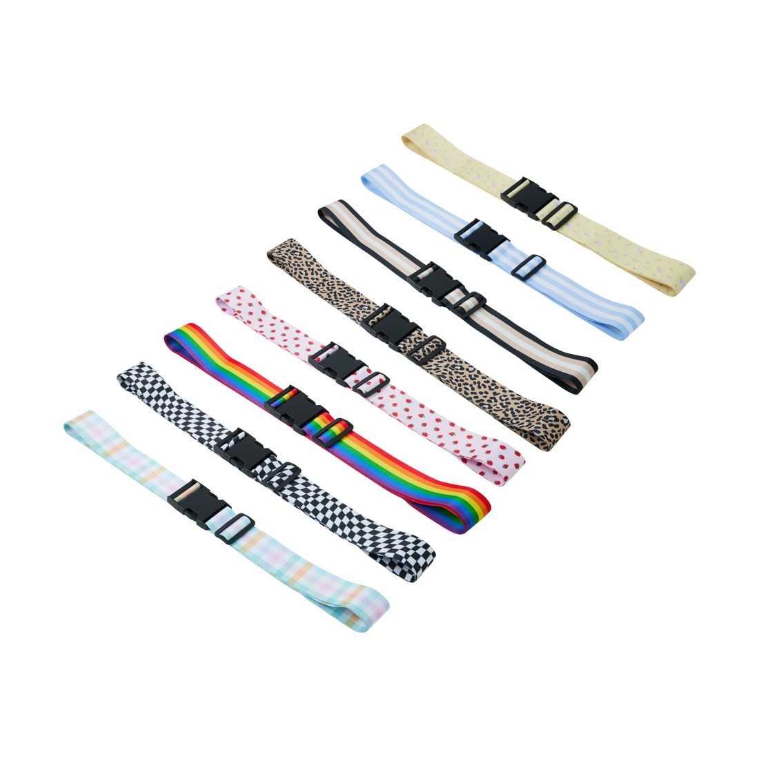3 Luggage Strap - Assorted, 3 of 4