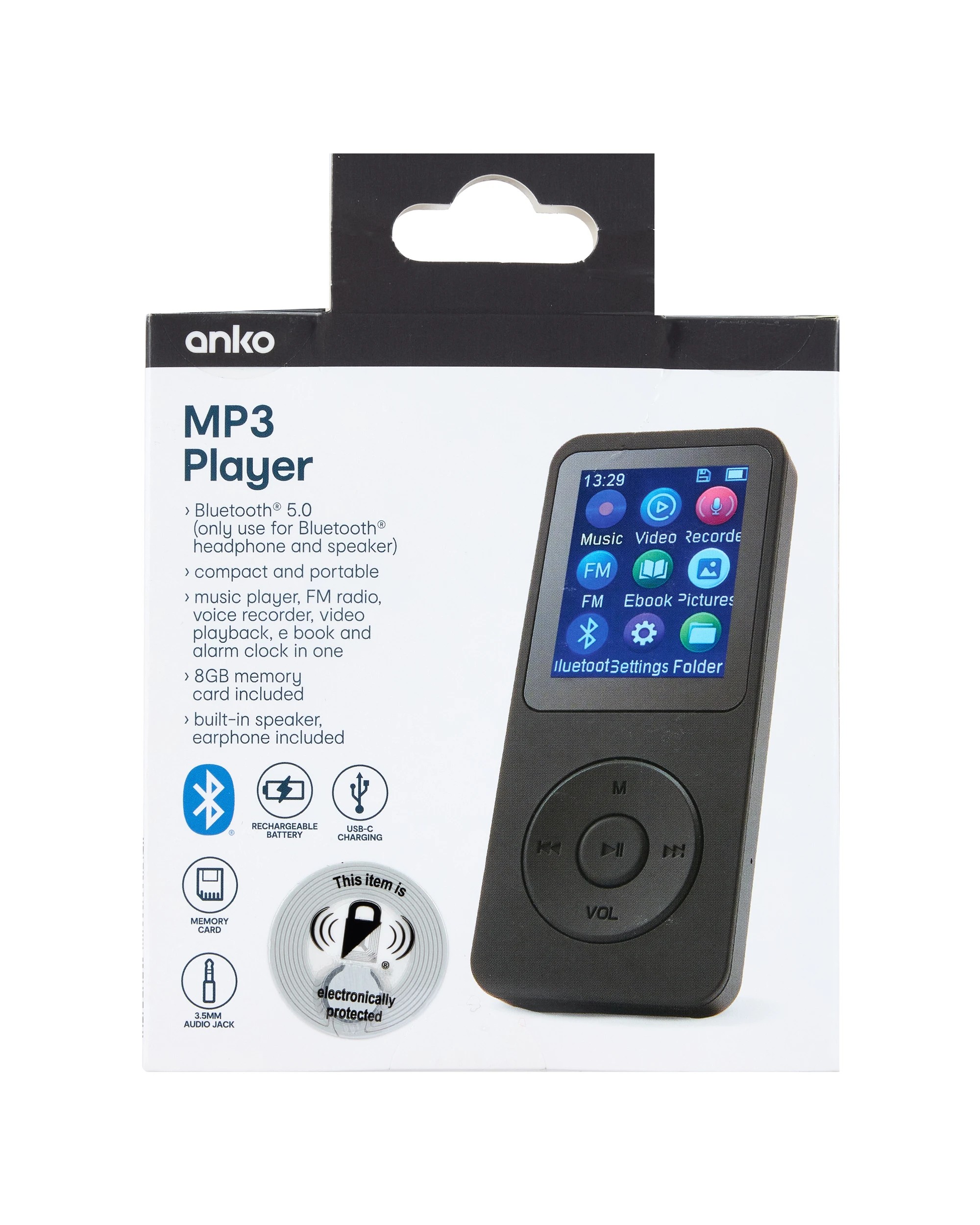 10 MP3 Player - Black, 10 of 10