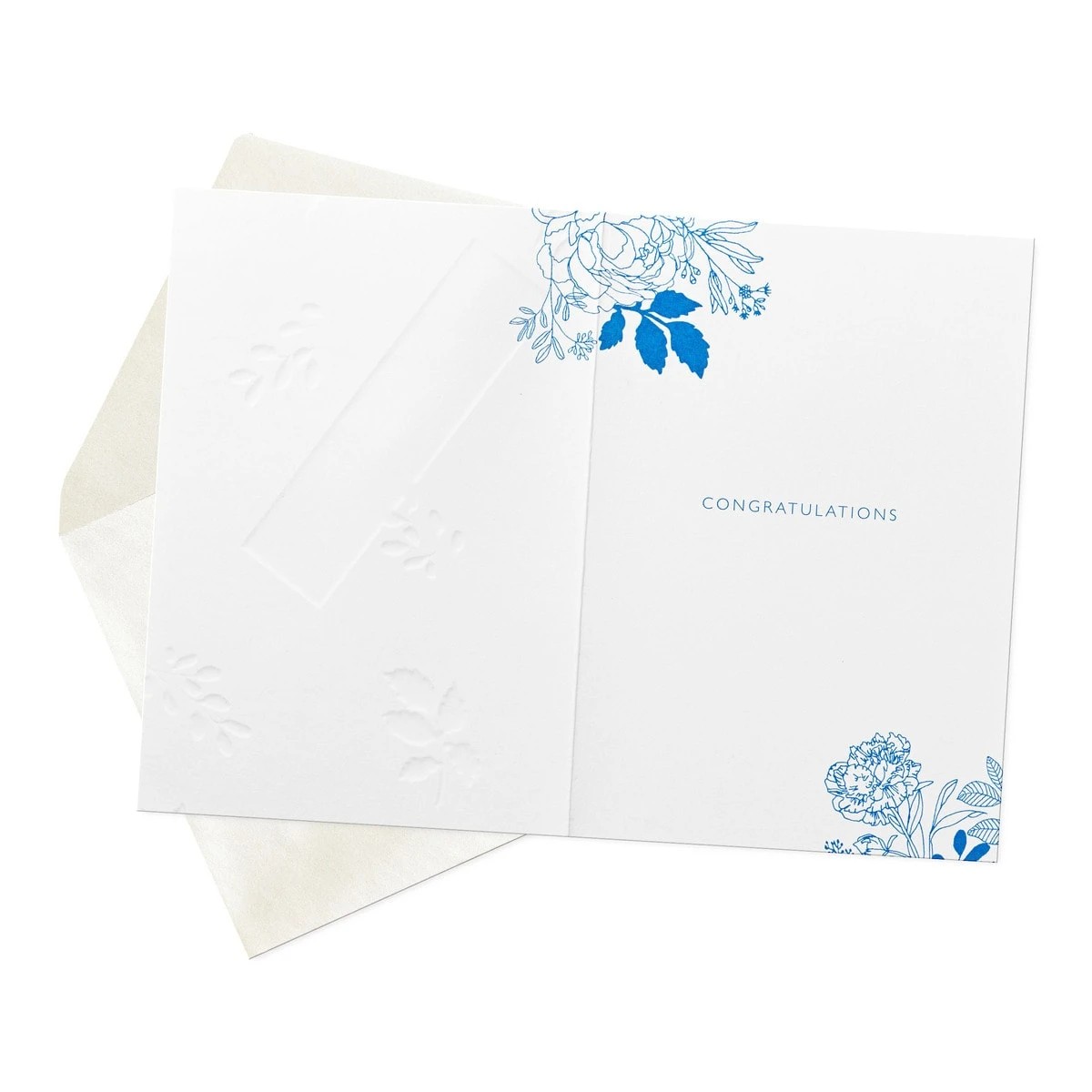2 Hallmark Wedding Card - Copper Leaves, 2 of 3