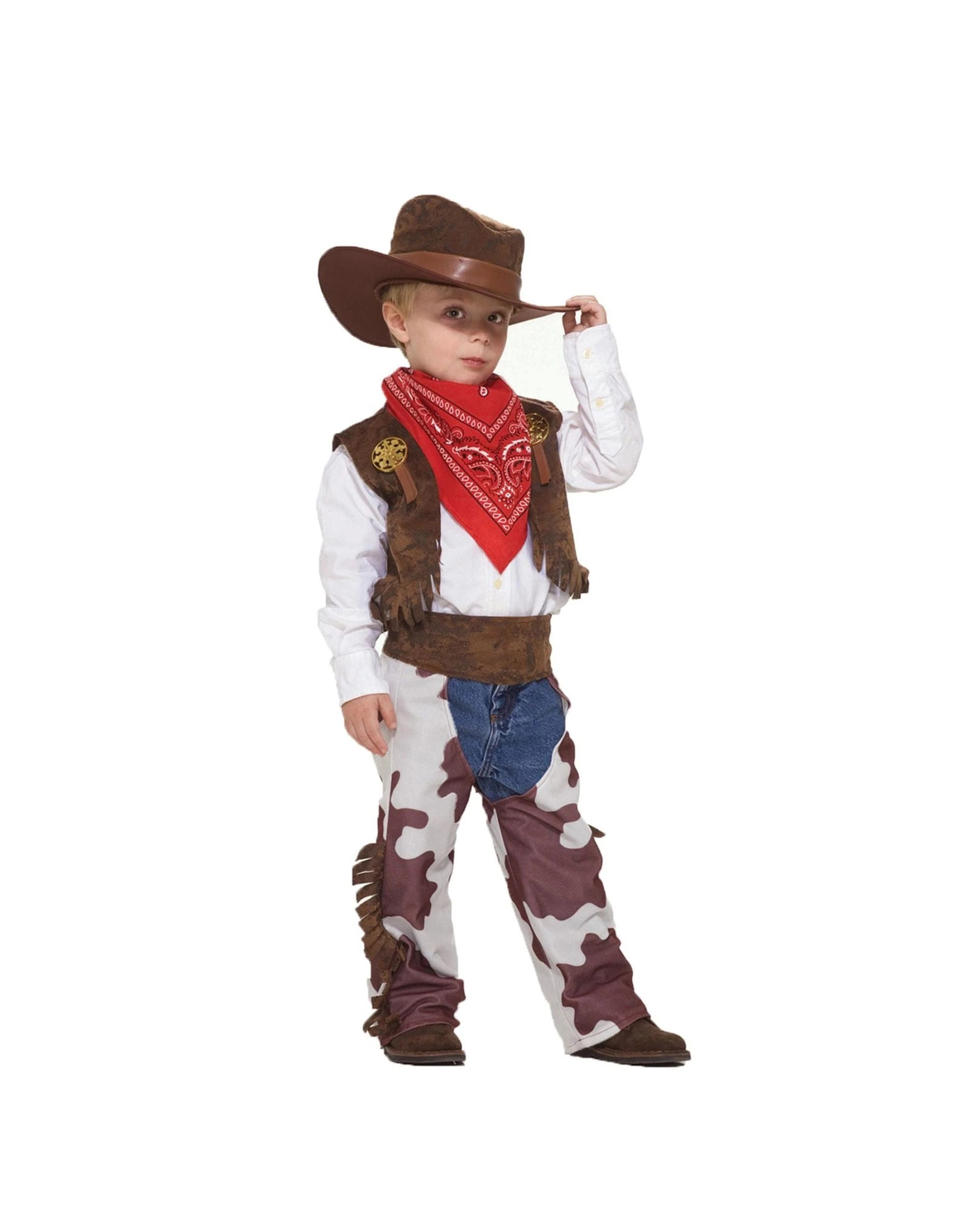1 Cowboy Costume Size 3-4 Years, 1 of 4