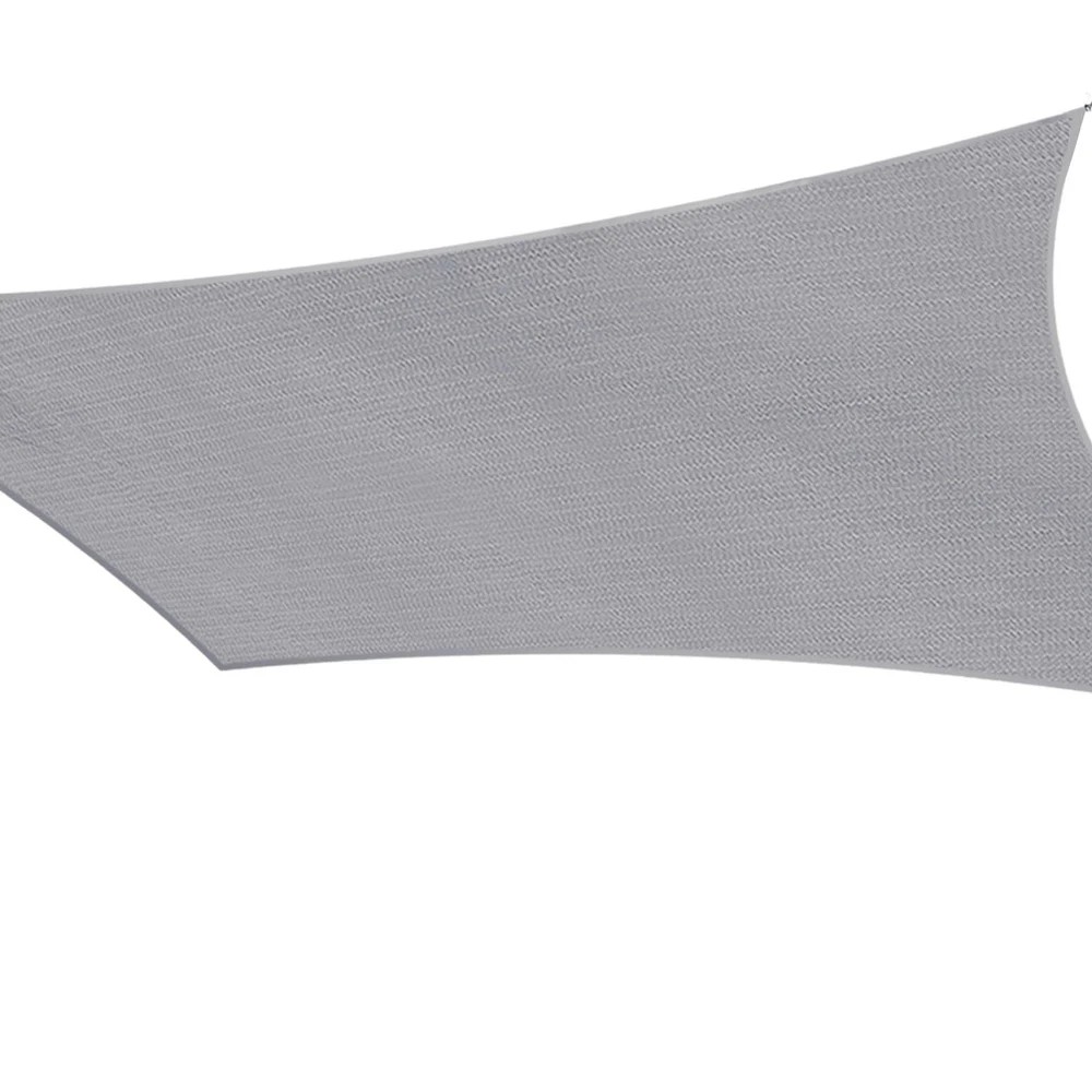 1 Instahut Waterproof Shade Sail Shade cloth 220GSM Canopy 3x5m - Grey, 1 of 6