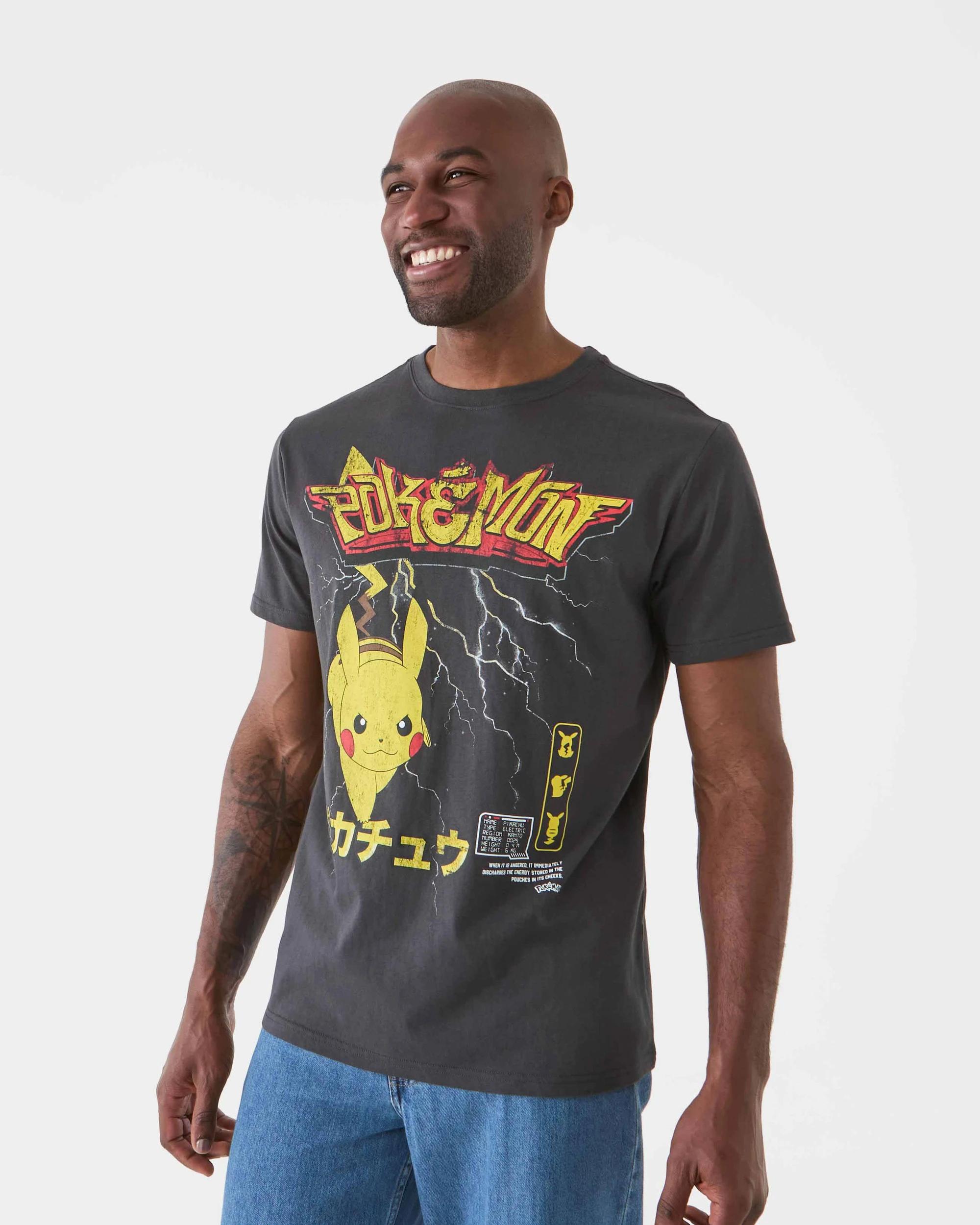 2 Pokemon License T-shirt Blk Oyster, 2 of 7