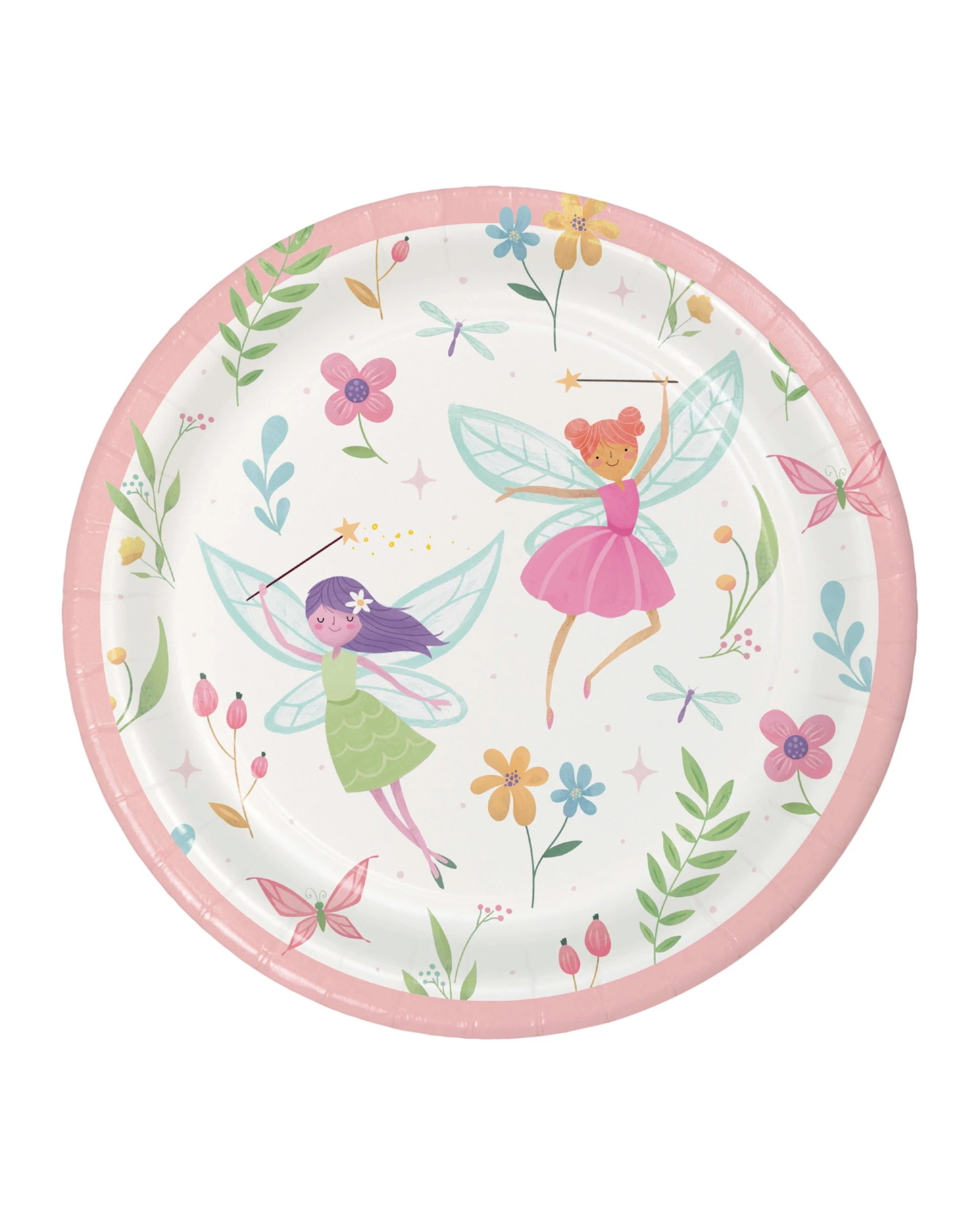 1 Creative Converting Fairy Forest Small Paper Plates Pack of 8, 1 of 1