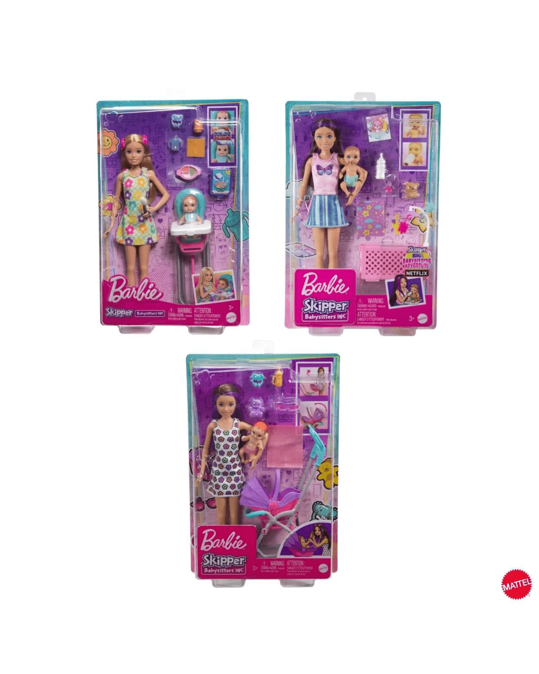 1 Barbie Skipper Babysitter Inc. Playset - Assorted, 1 of 8