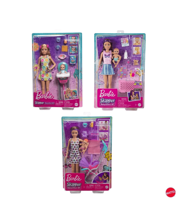 Barbie Skipper Babysitter Inc. Playset - Assorted