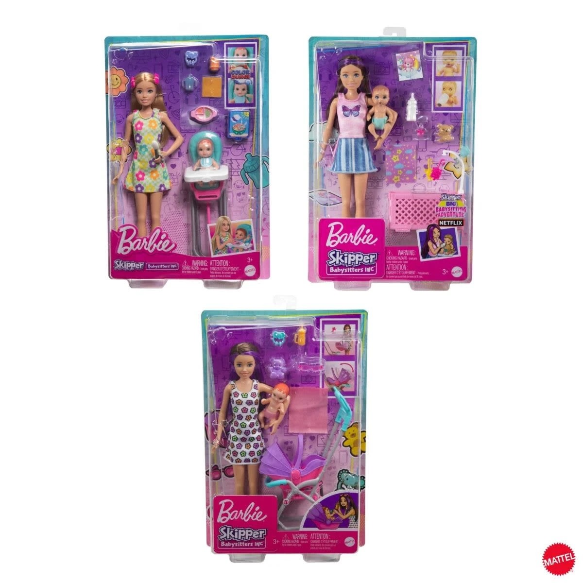 1 Barbie Skipper Babysitter Inc. Playset - Assorted, 1 of 8