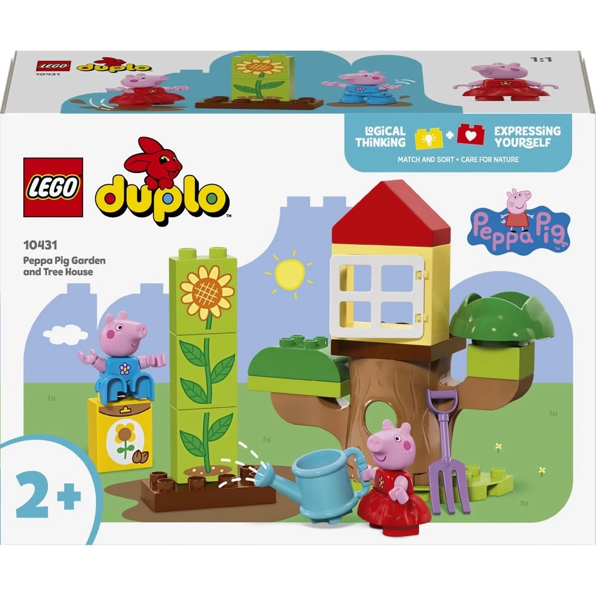 1 LEGO DUPLO Peppa Pig Garden and Tree House 10431, 1 of 9