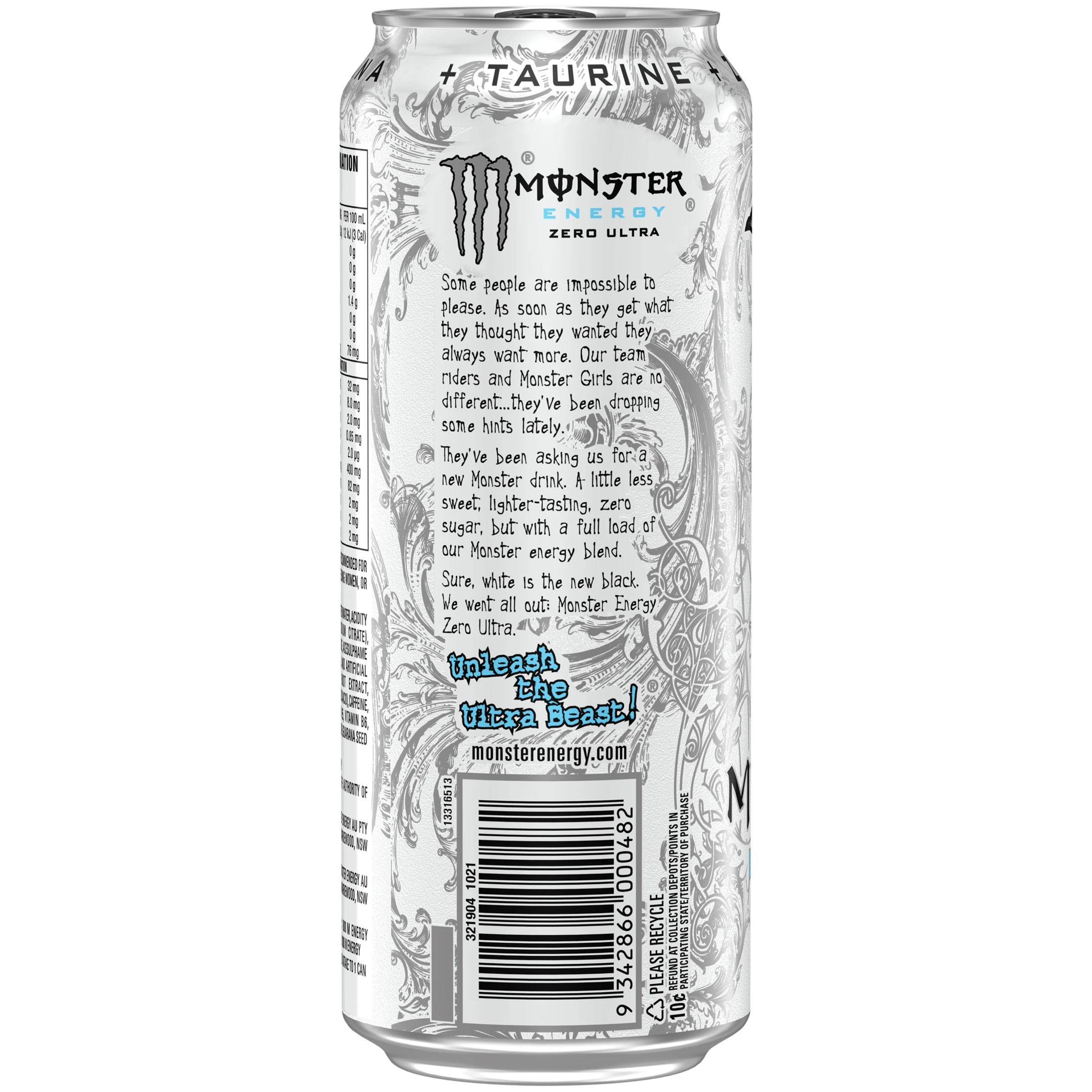 4 Monster Energy Drink Zero Ultra 500ml, 4 of 4