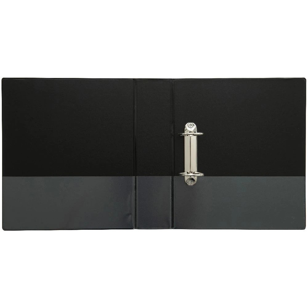 4 J.Burrows Insert Binder A4 2 D-Ring 50mm Black, 4 of 6