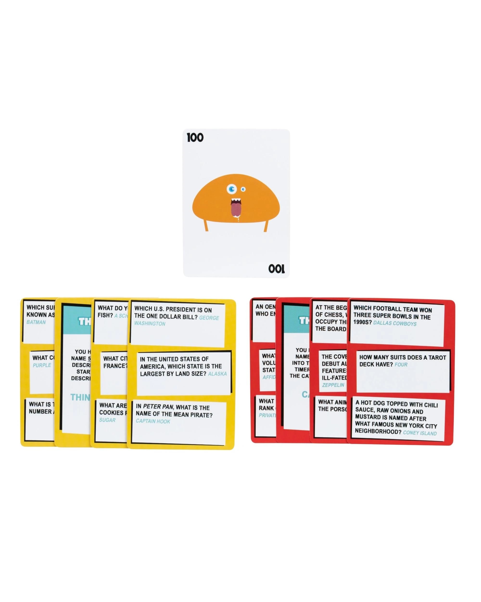 8 Who Knows More? Kids or Adults Trivia Game, 8 of 9