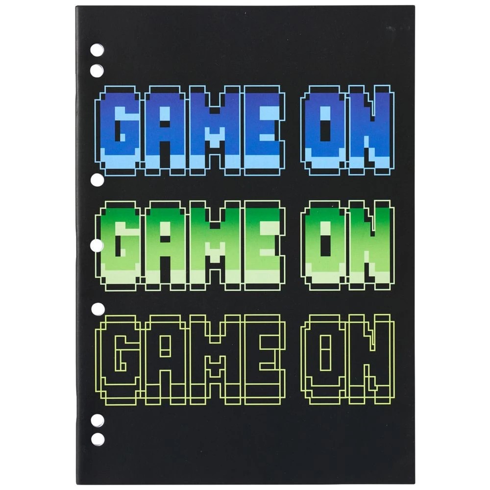 8 Studymate A4 Recycled Binder Books Geometric 5 Pack, 8 of 8