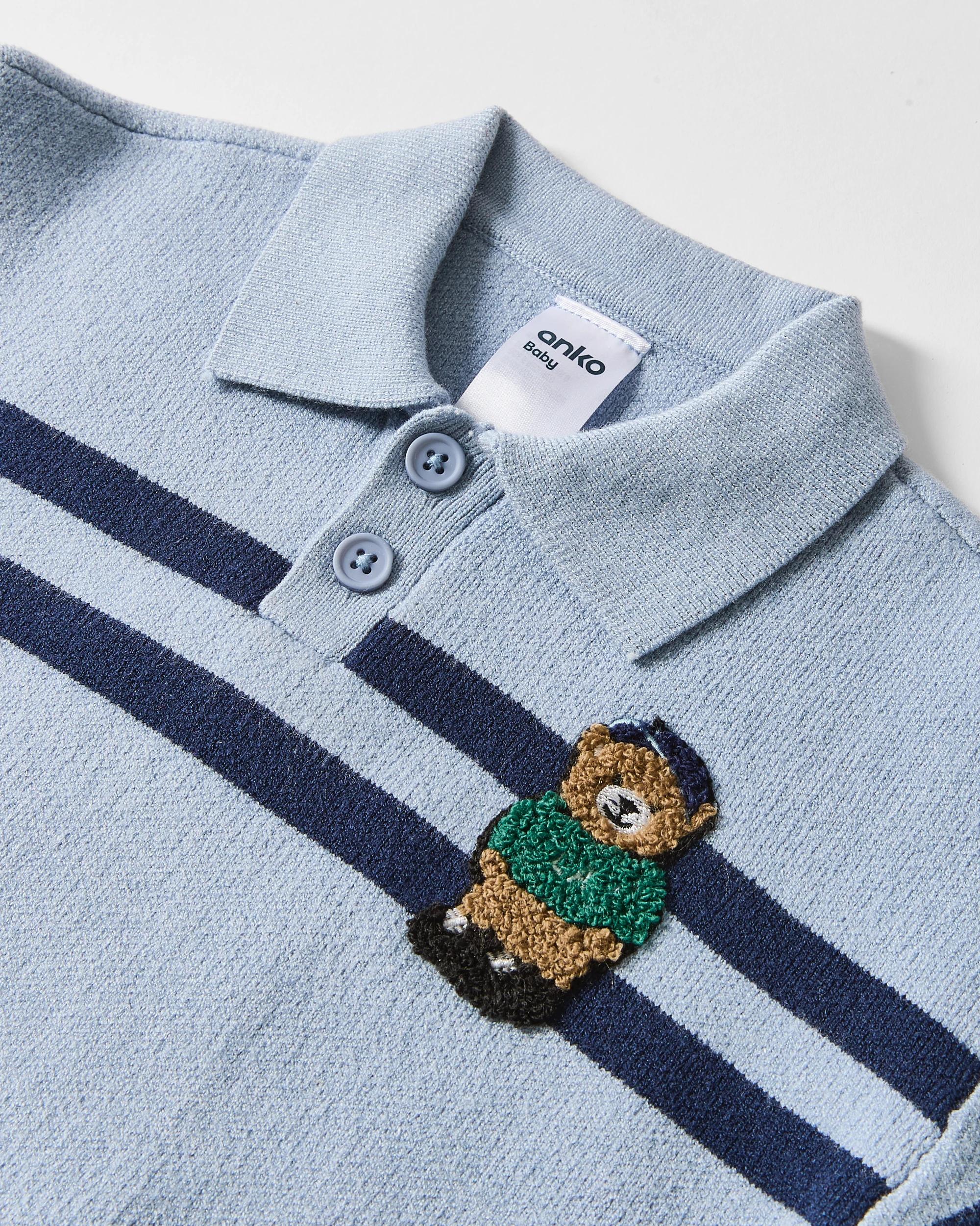 3 Rugby Knit Bl Rg Stp, 3 of 3