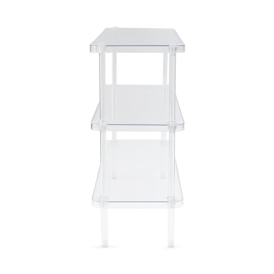 4 3 Tier Clear Shoe Rack, 4 of 5
