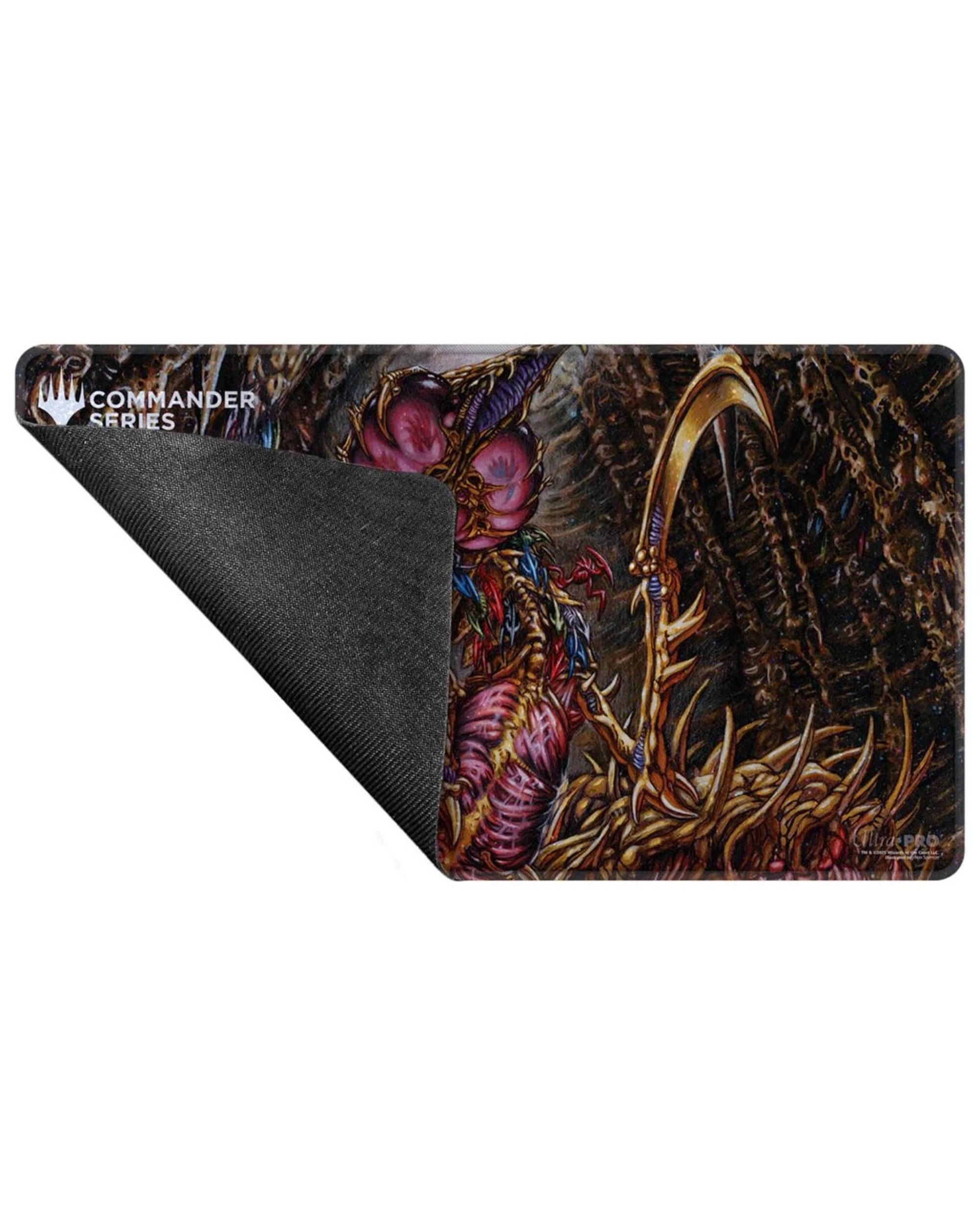 2 Ultra Pro Magic the Gathering Commander Series Sliver Queen Holofoil Stitched Edge Playmat, 2 of 2