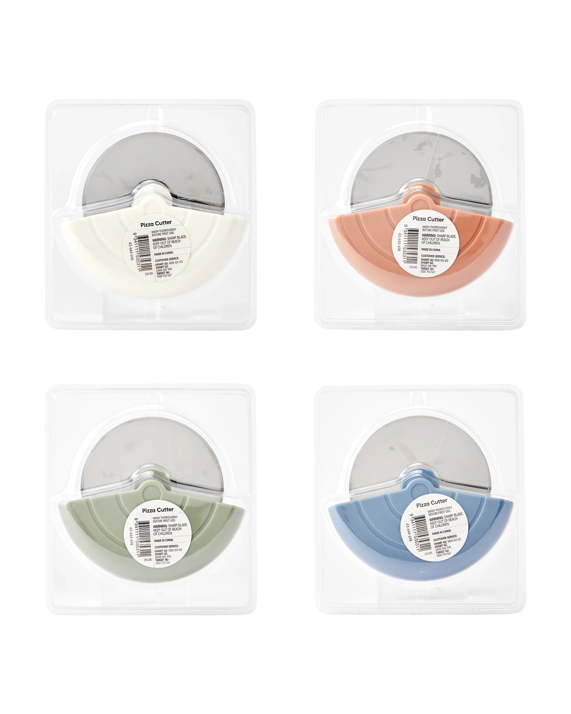 4 Pizza Cutter - Assorted, 4 of 4