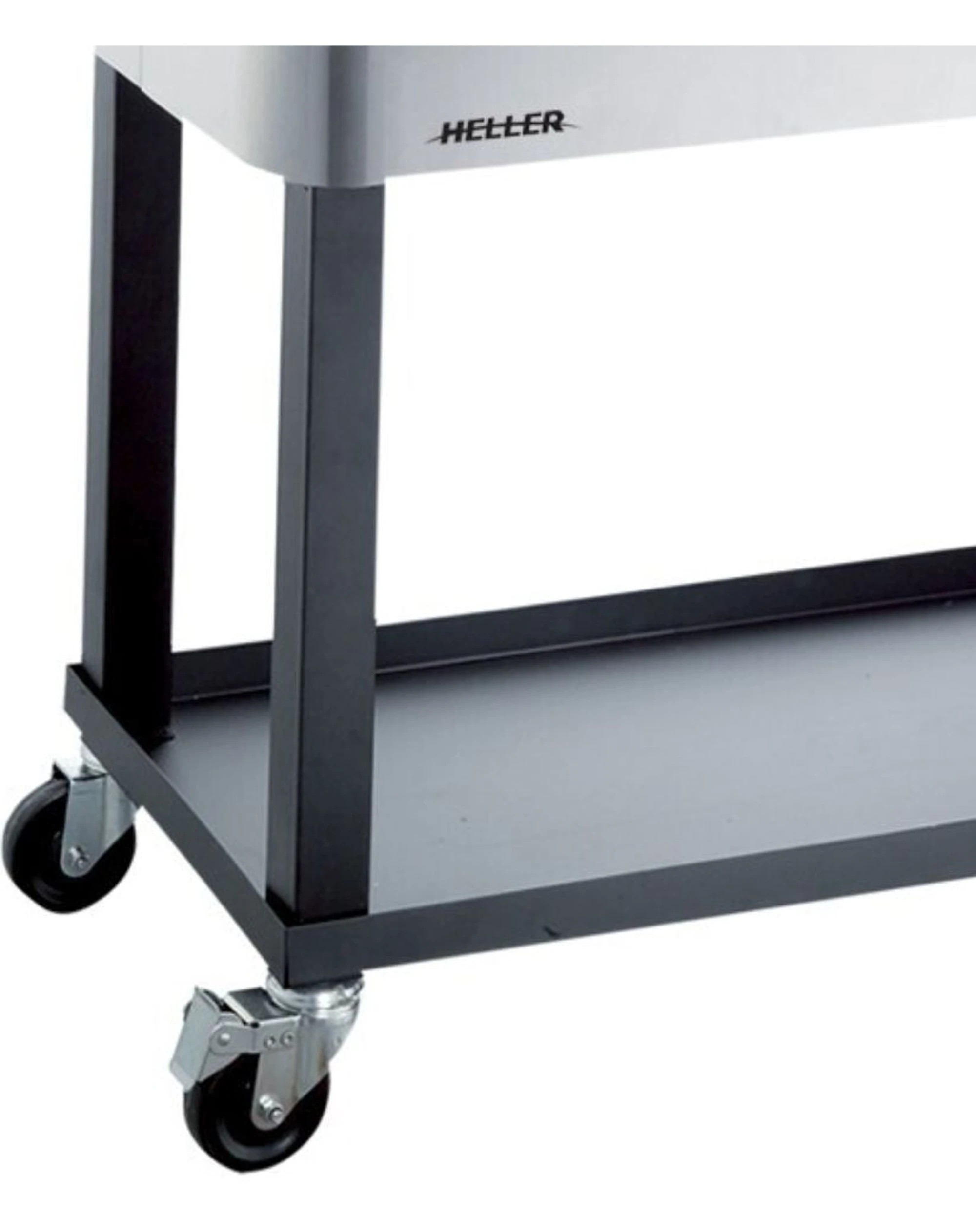 2 Heller Alfresco Indoor/Outdoor Cooler Cart 80L Ss Bottle Opener Locking Wheels - Silver, 2 of 3