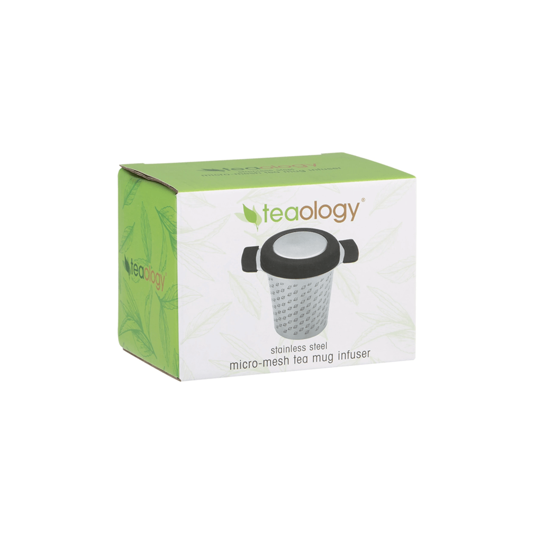 3 Teaology Micromesh Stainless Steel Tea Mug Infuser With Lid Tea Accessories
 - Black, 3 of 3