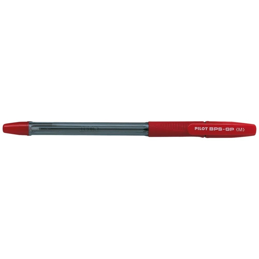 1 PILOT BPS-GP Medium Ballpoint Pen Red, 1 of 1